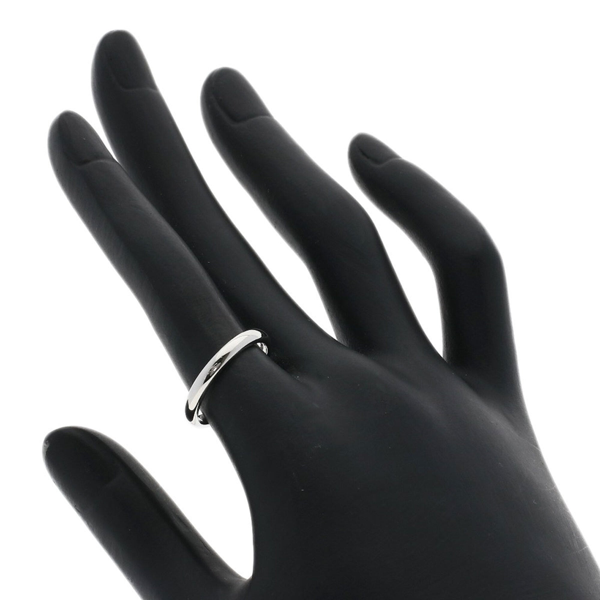 Bvlgari Platinum 950 Band Ring (Pre-Owned)