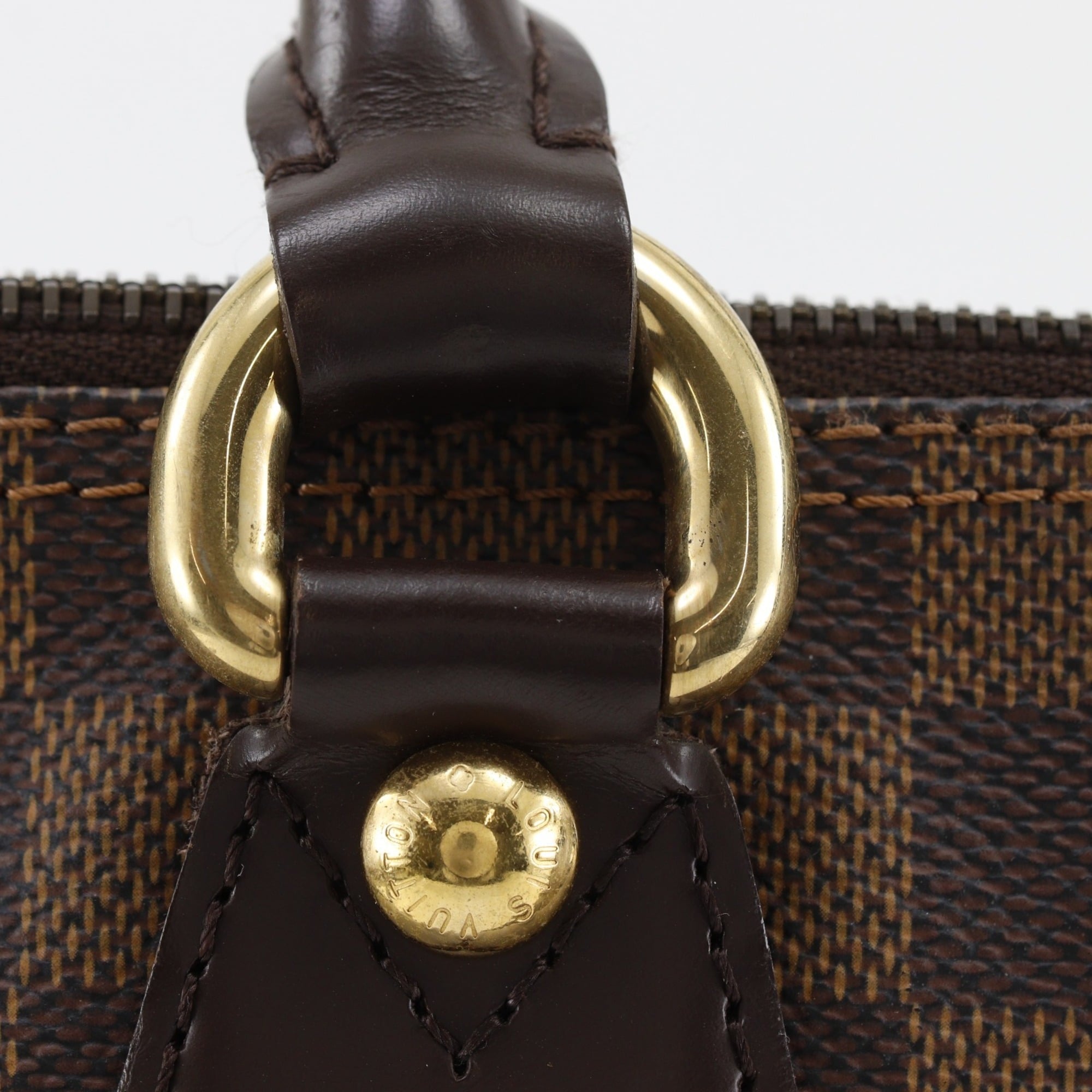 Louis Vuitton Brown Damier Canvas Damier Canvas Handbag (Pre-Owned)
