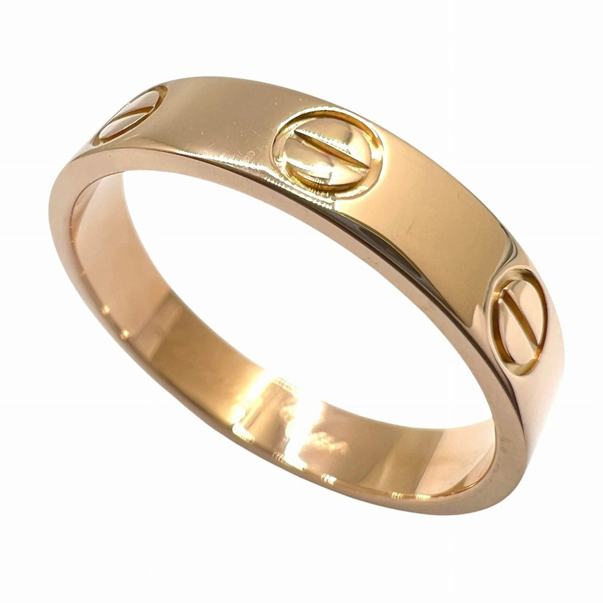 Cartier Pink Gold Pink Gold (18K) Band Ring (Pre-Owned)