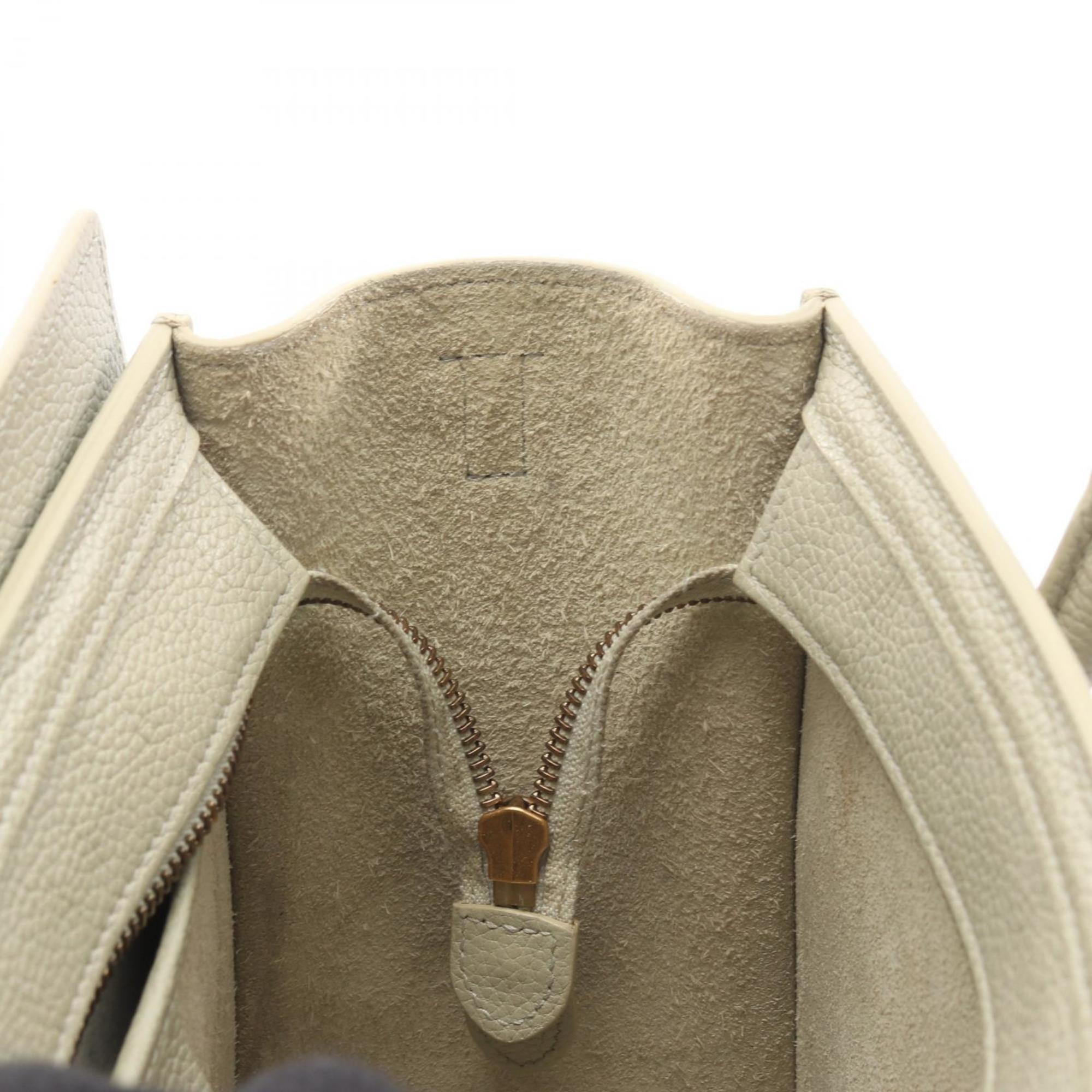Celine Green Leather Handbag (Pre-Owned)
