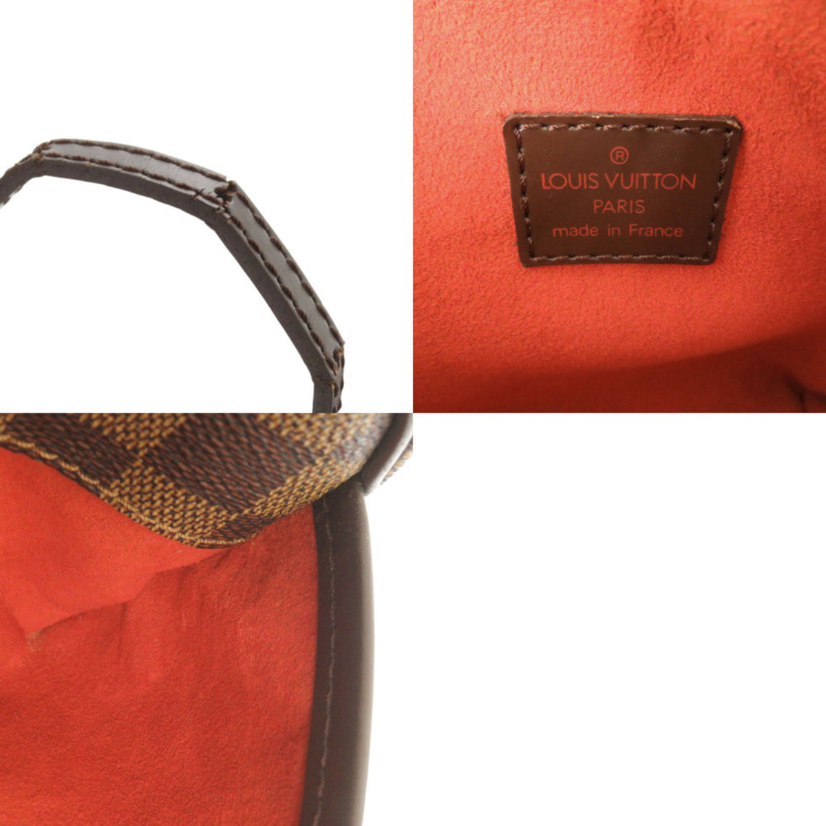 Louis Vuitton Damier Brown Damier Canvas Pochette Shoulder Bag (Pre-Owned)