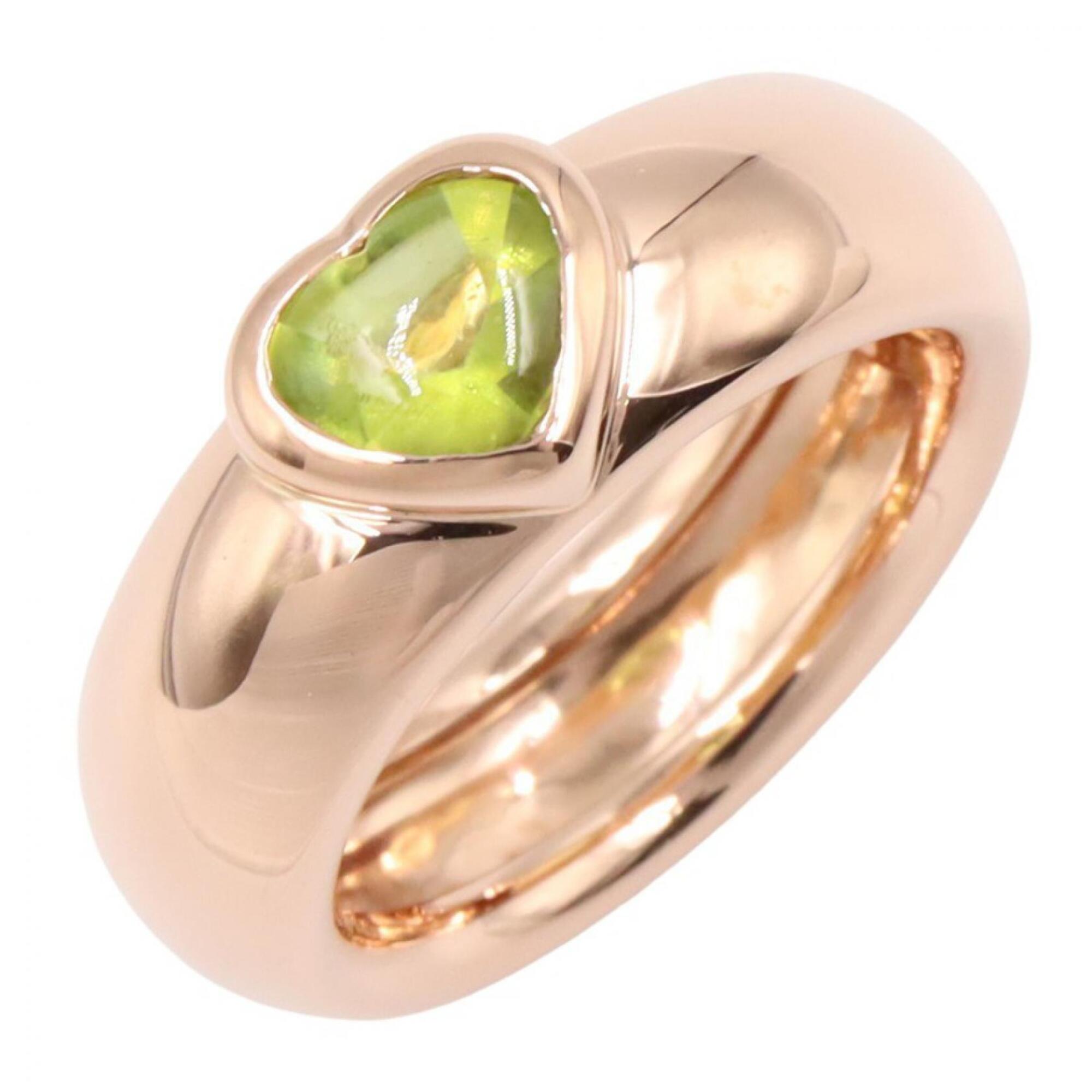 Tiffany Gold Green Pink Gold (18K) Band Ring (Pre-Owned)