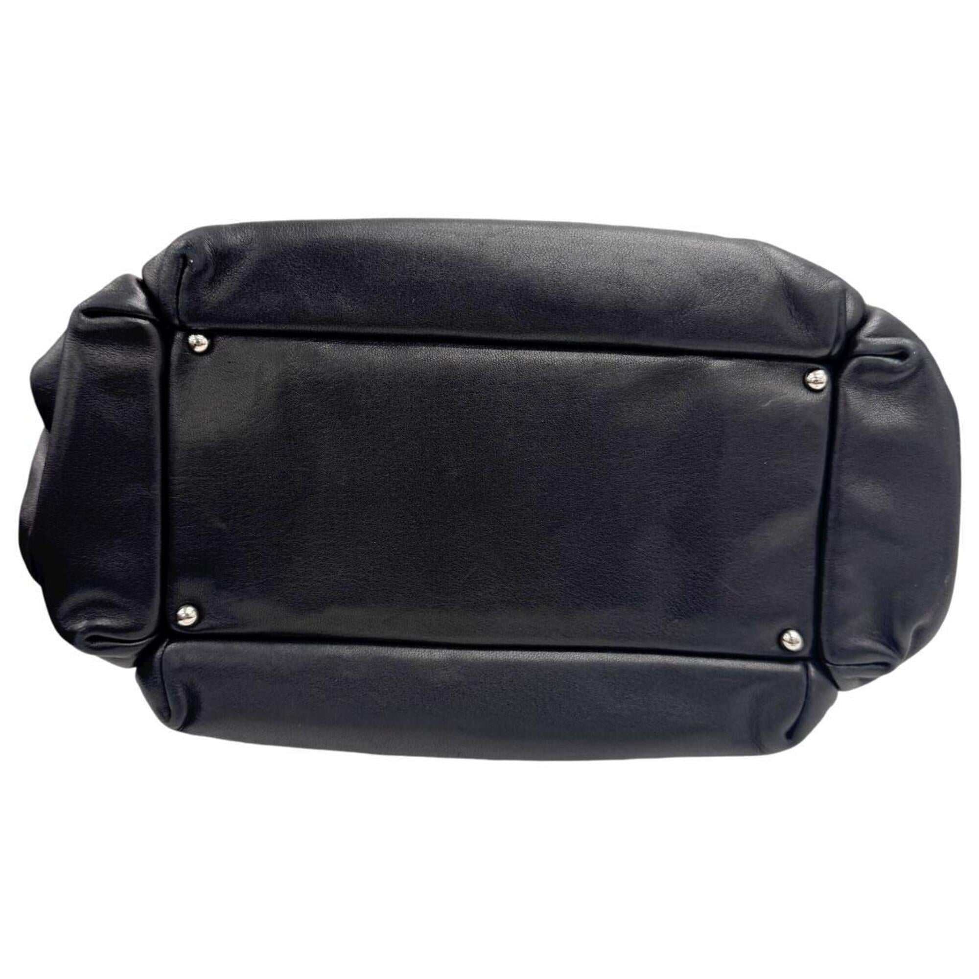 Chanel Black Leather Tote Bag (Pre-Owned)
