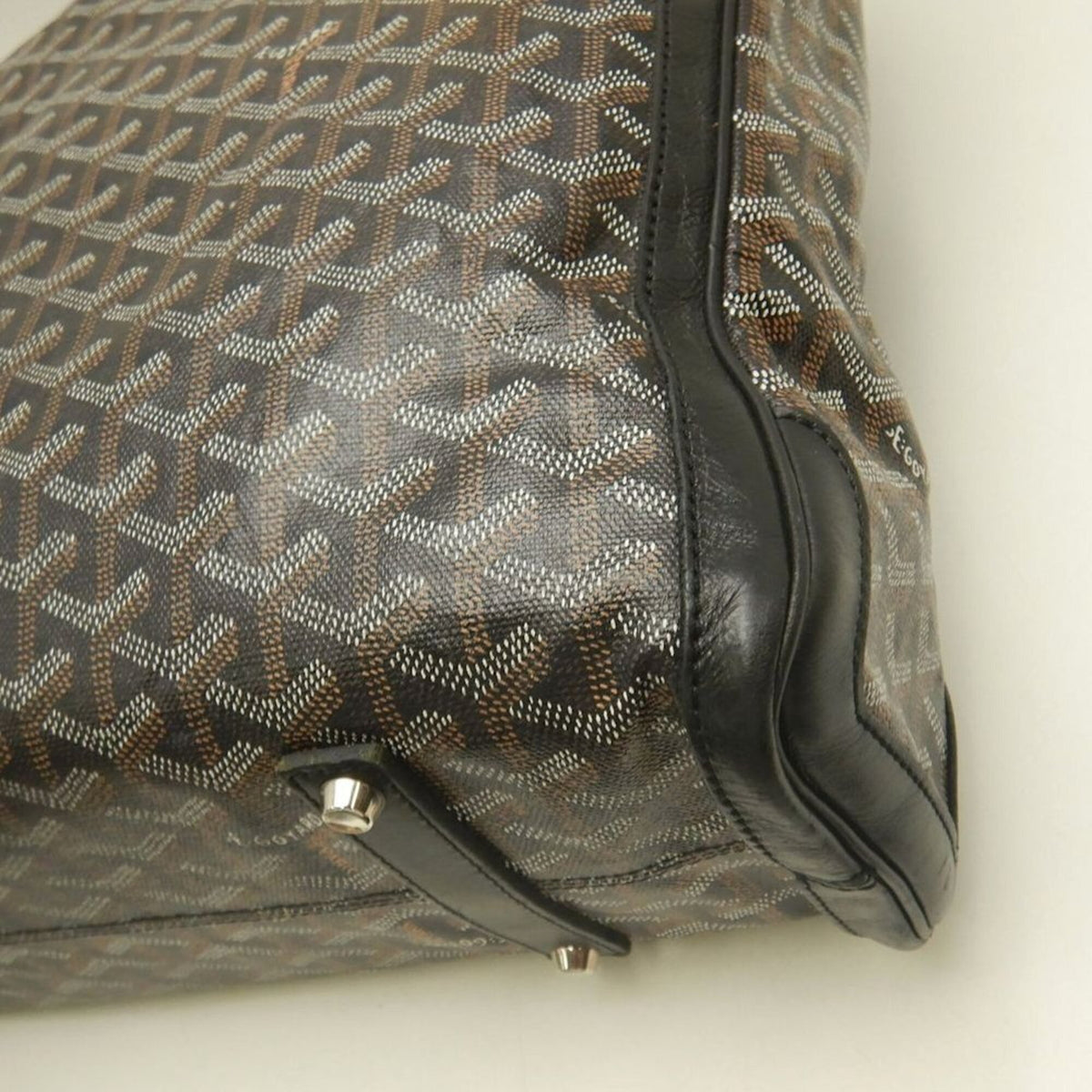 Goyard Black Coated Canvas Tote Bag (Pre-Owned)