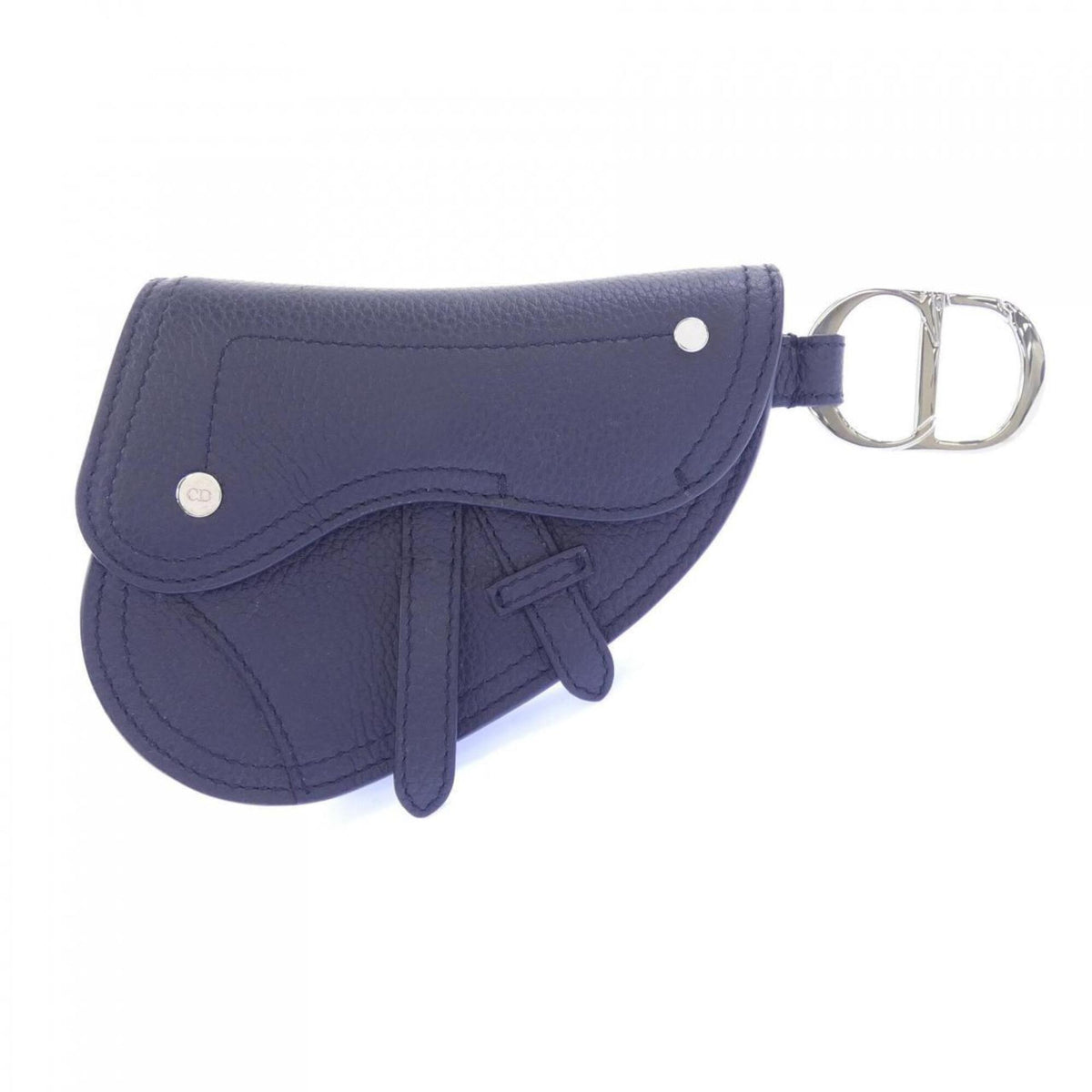 Christian Dior Navy Coin Purse/Coin Case (Pre-Owned)