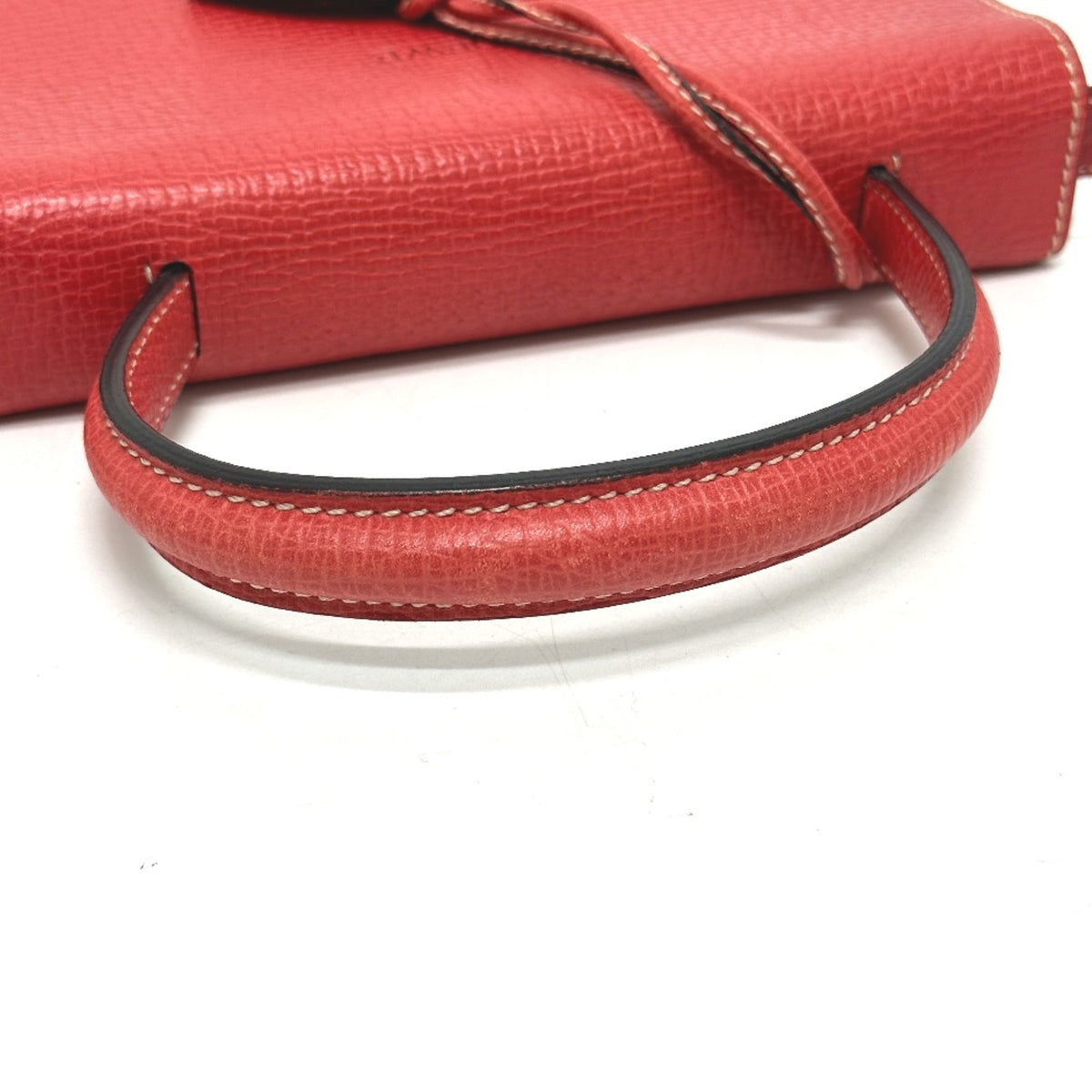 Loewe Red Leather Handbag (Pre-Owned)