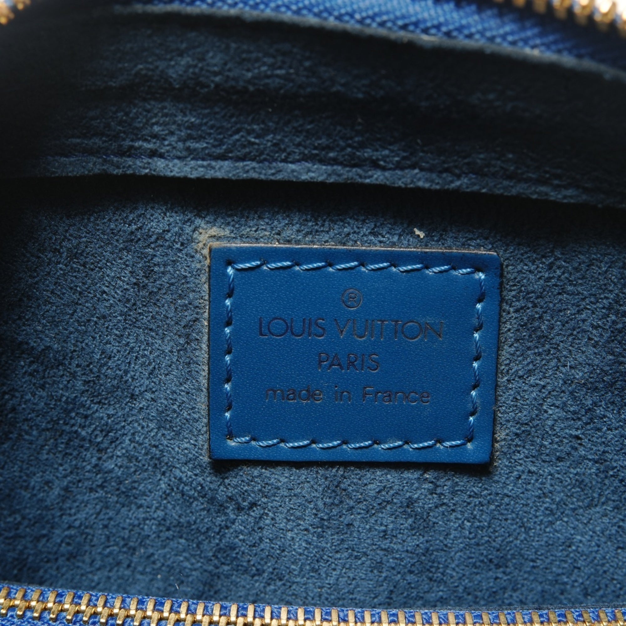 Louis Vuitton Blue Handbag (Pre-Owned)