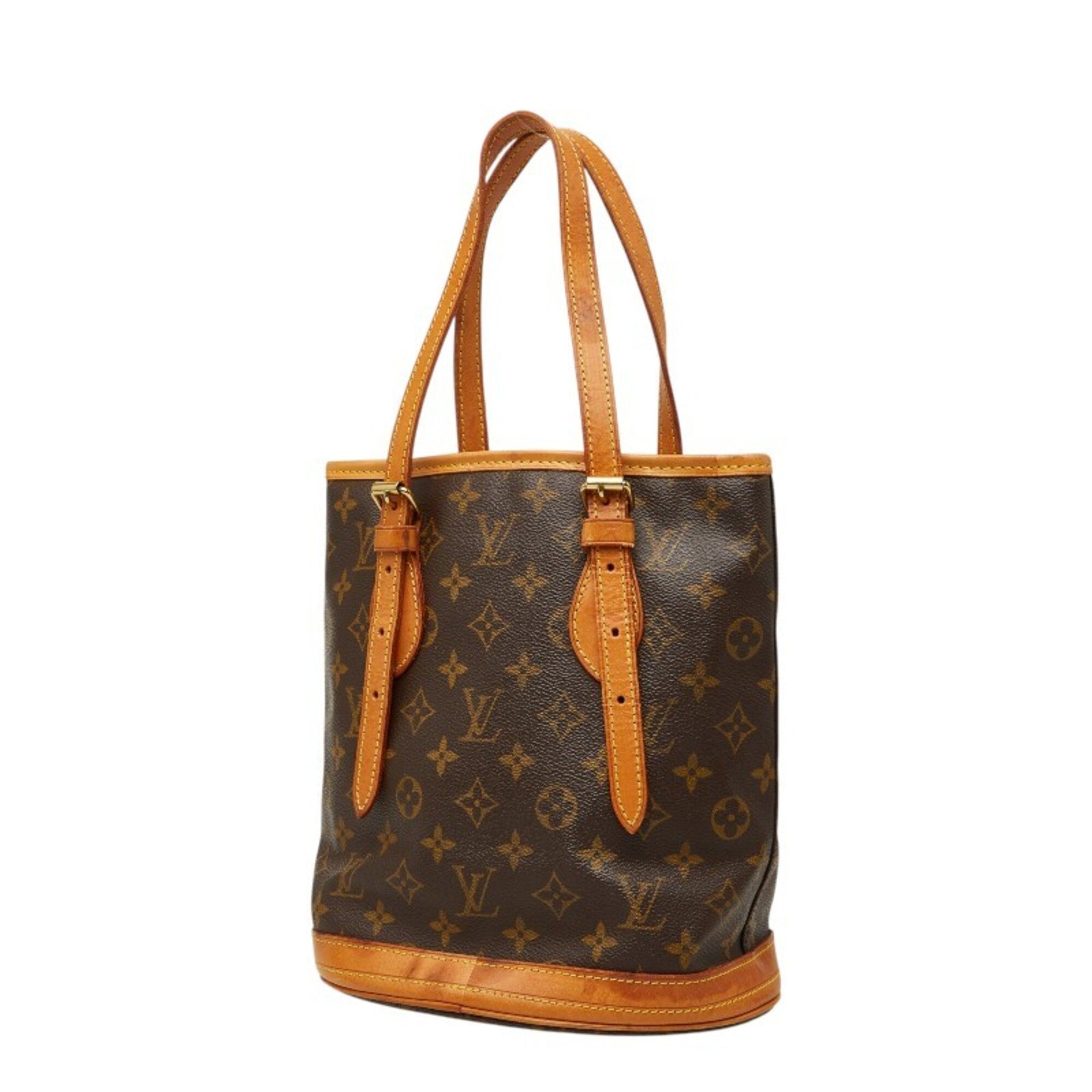 Louis Vuitton Brown Monogram Pvc Leather Handbag Shoulder Bag (Pre-Owned)