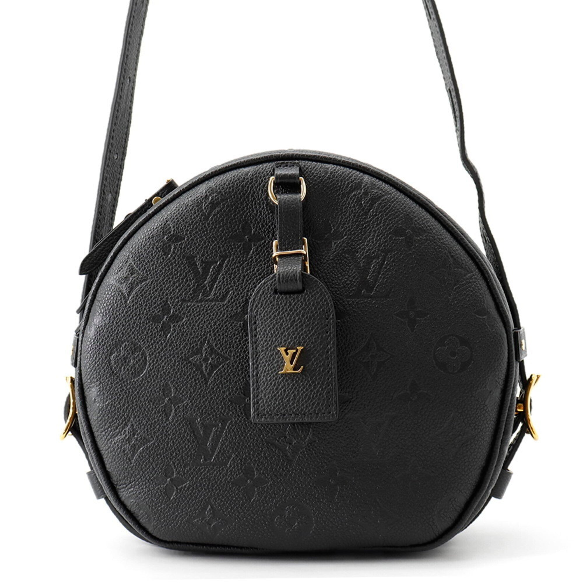 Louis Vuitton Monogram Empreinte Black Noir Monogram Empreinte Shoulder Bag (Pre-Owned)