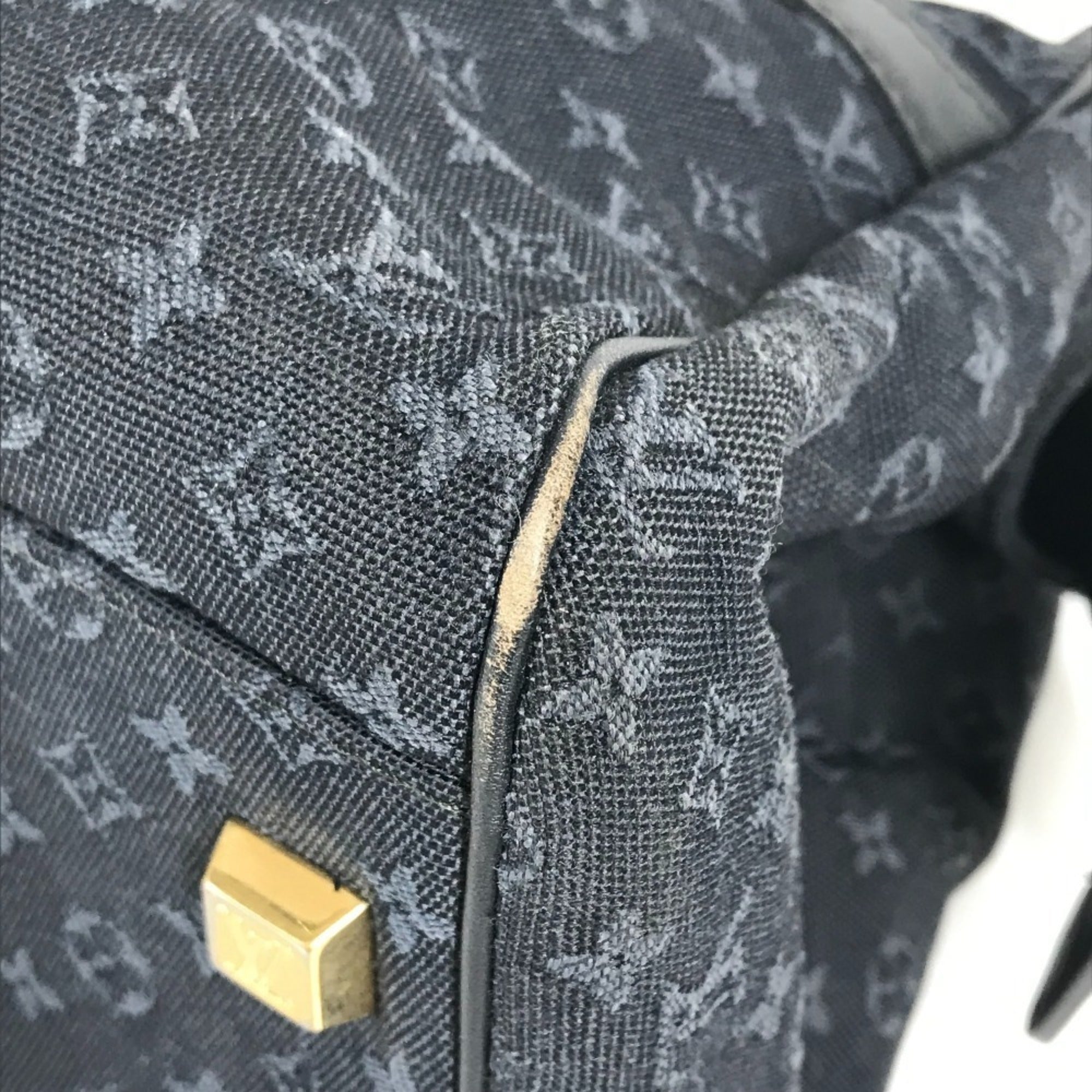 Louis Vuitton Tst Blue Monogram Mini Boston Bag Shoulder Bag (Pre-Owned)