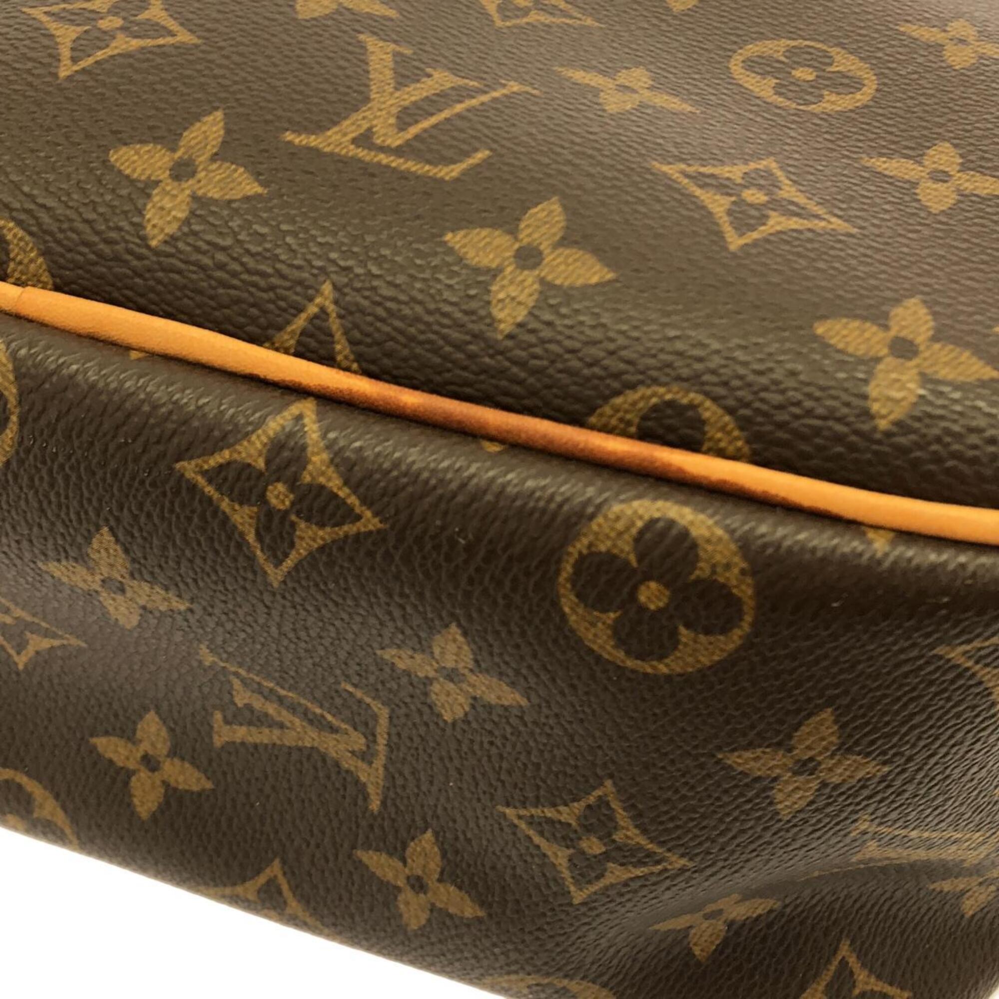 Louis Vuitton Monogram Marron Coated Canvas Handbag (Pre-Owned)