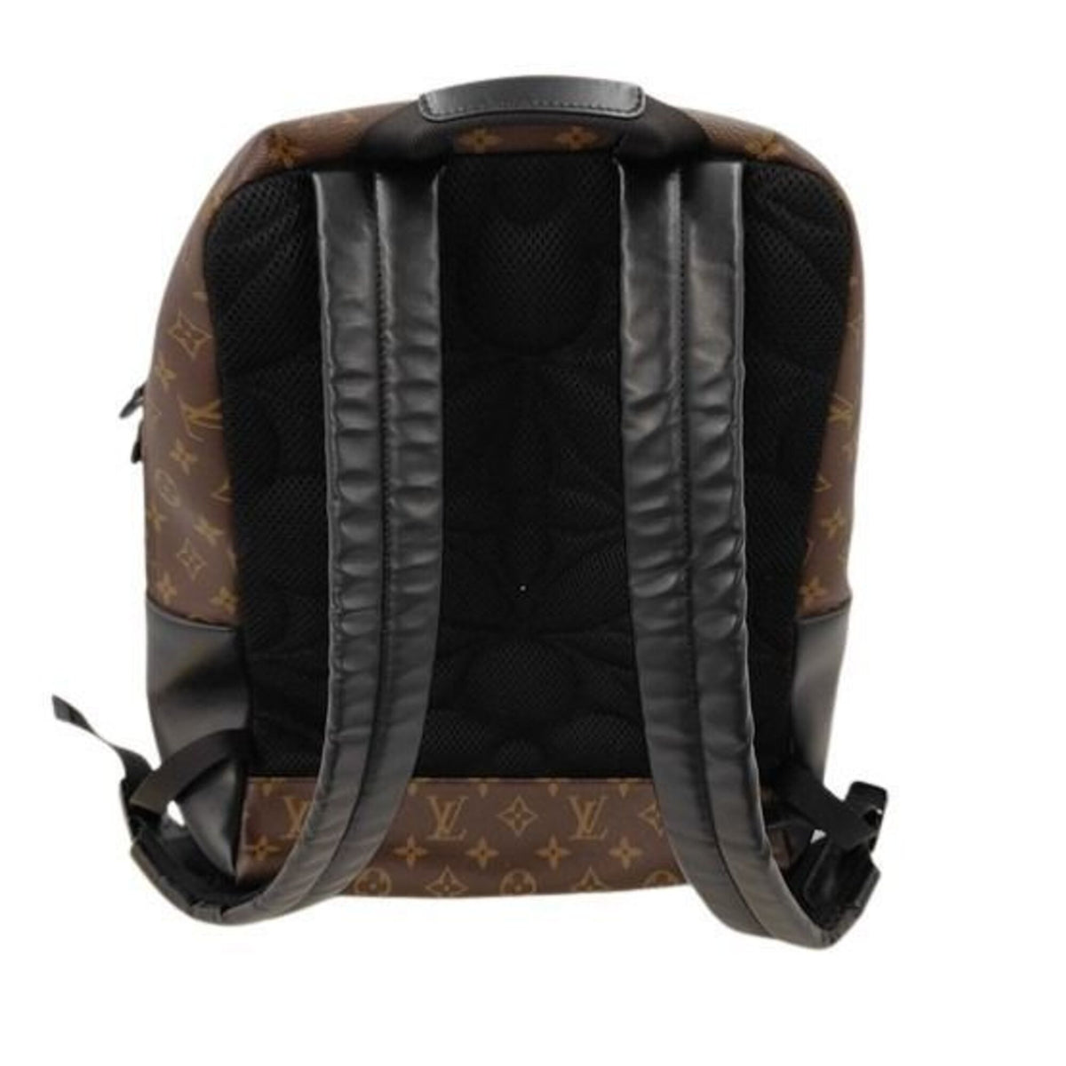Louis Vuitton Monogram Macassar Black Brown Pvc Leather Backpack (Pre-Owned)
