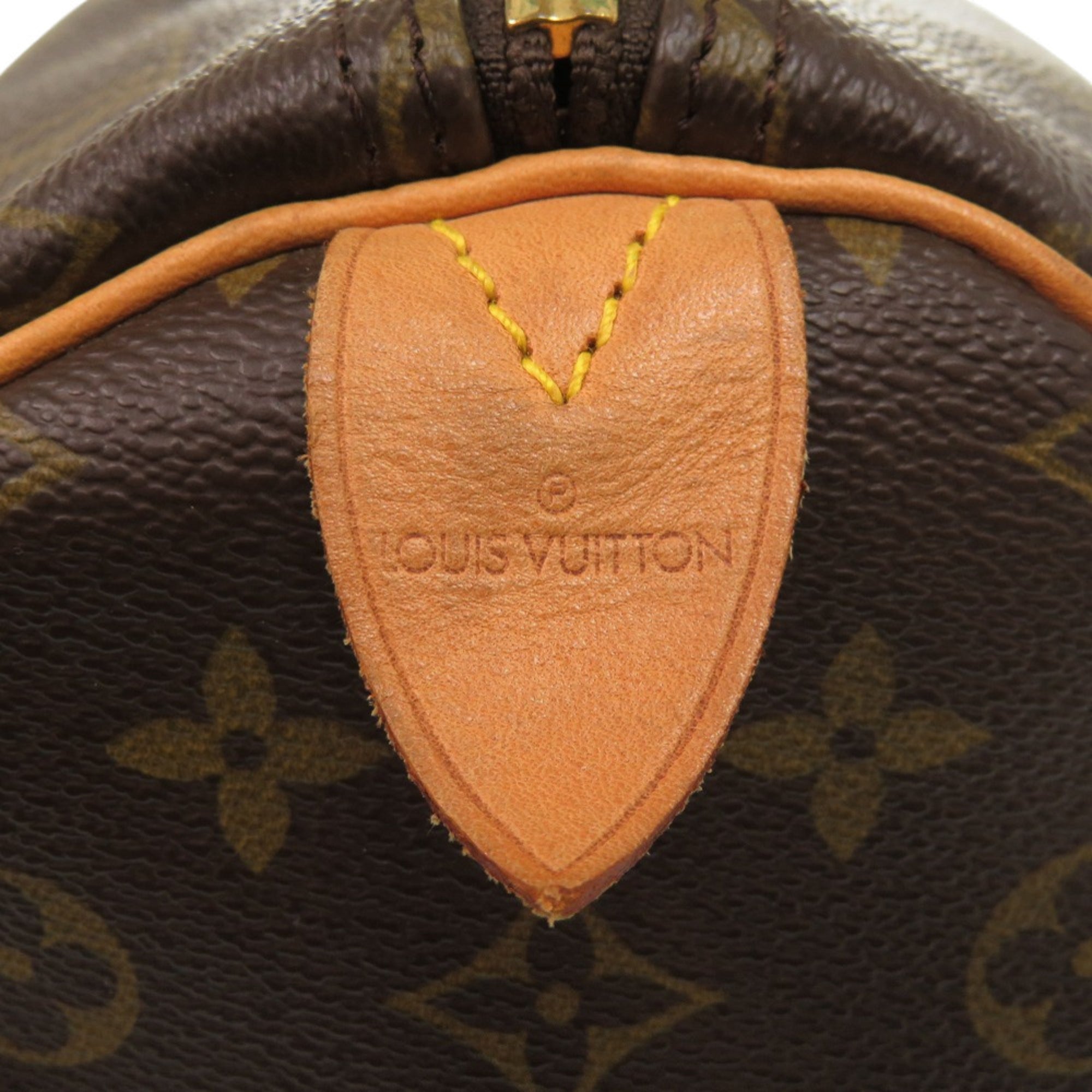 Louis Vuitton Brown Monogram Canvas Boston Bag (Pre-Owned)