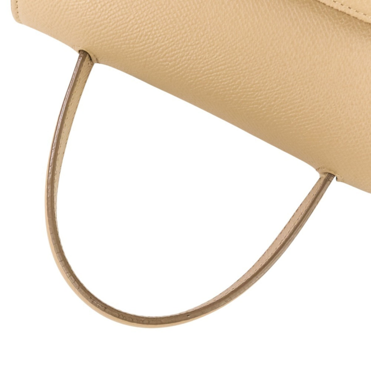 Celine Beige Leather Shoulder Bag (Pre-Owned)