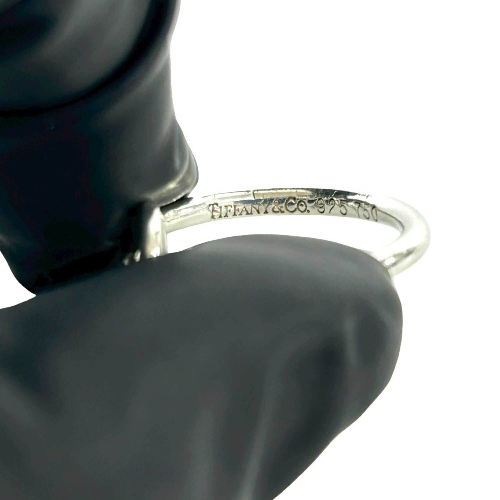 Tiffany Gold Silver Yellow Gold (18K) Silver 925 Band Ring (Pre-Owned)