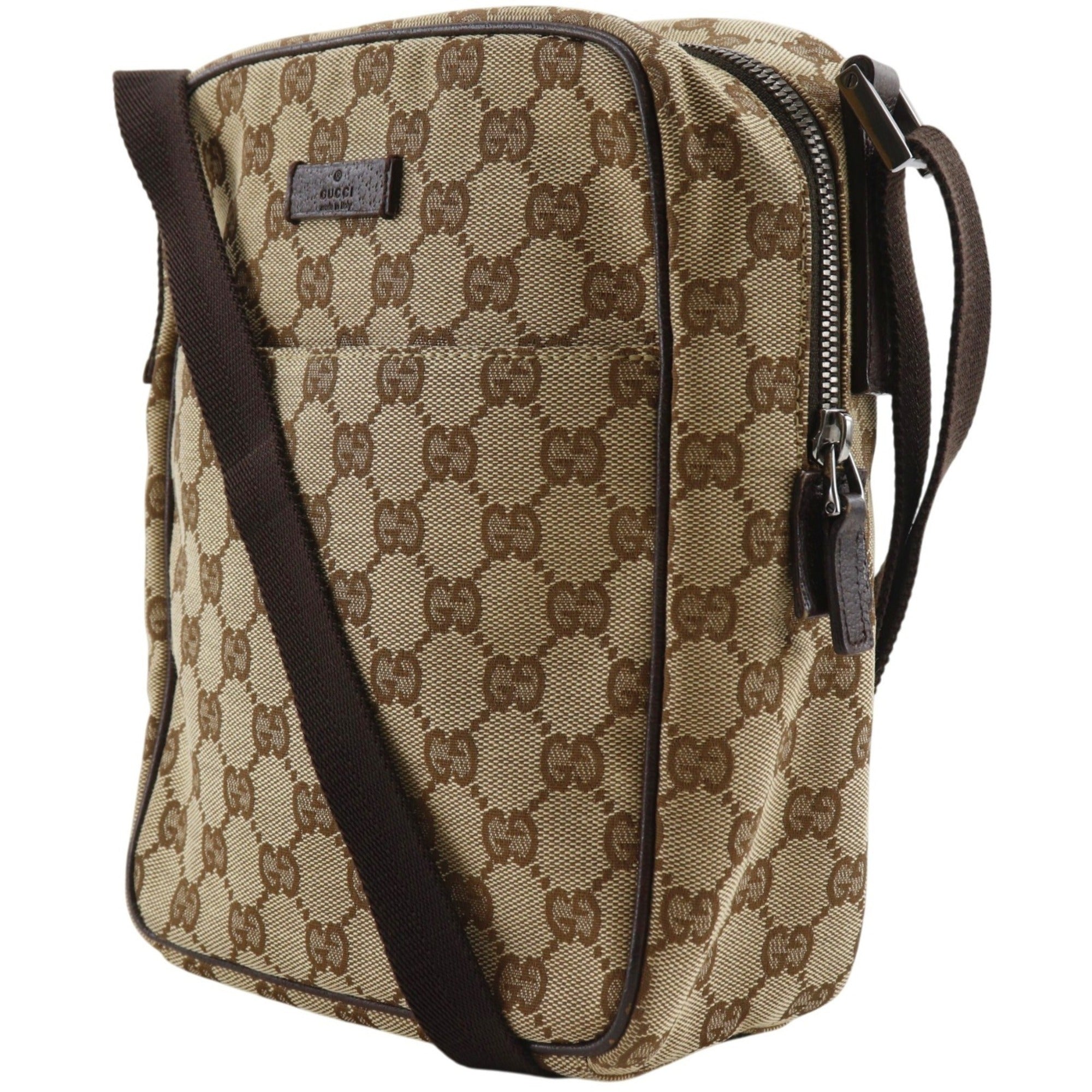 Gucci Brown Gg Canvas Shoulder Bag (Pre-Owned)