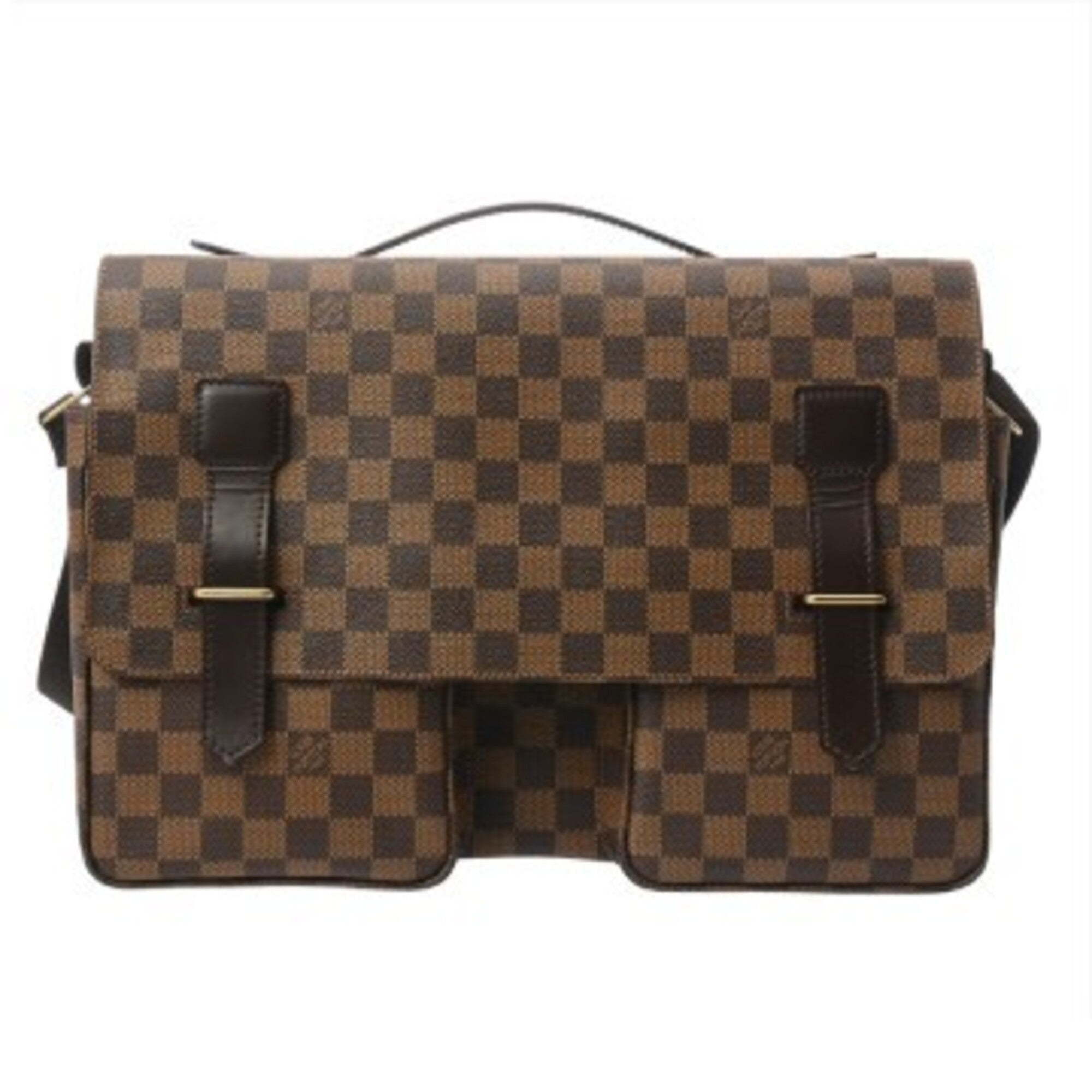 Louis Vuitton Brown Damier Canvas Shoulder Bag (Pre-Owned)