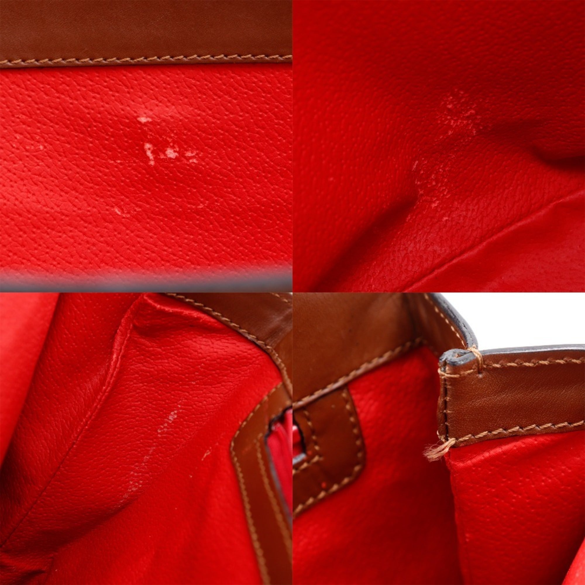 Celine Brown Leather Tote Bag (Pre-Owned)