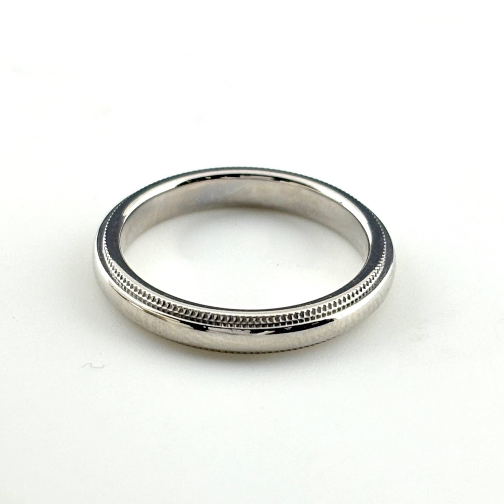 Tiffany Platinum 950 Band Ring (Pre-Owned)
