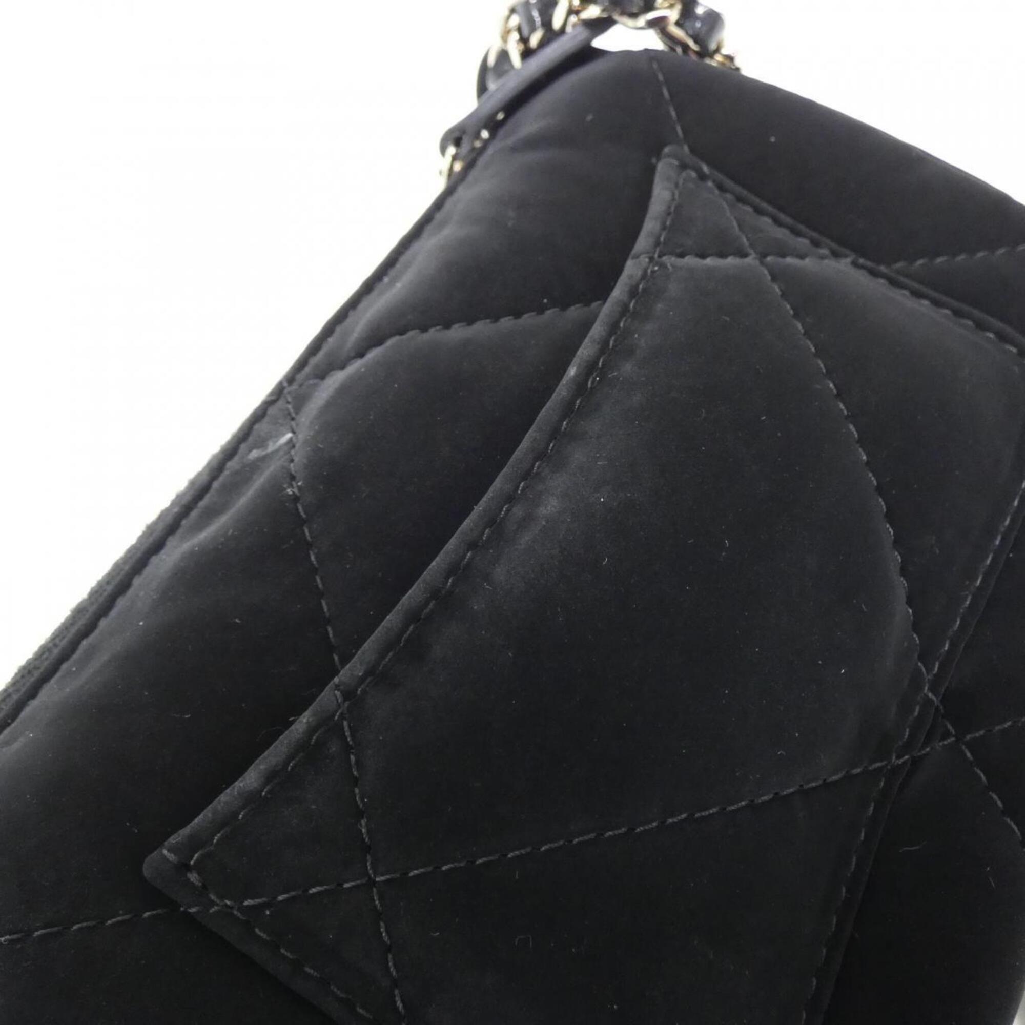 Chanel Black Handbag Shoulder Bag (Pre-Owned)