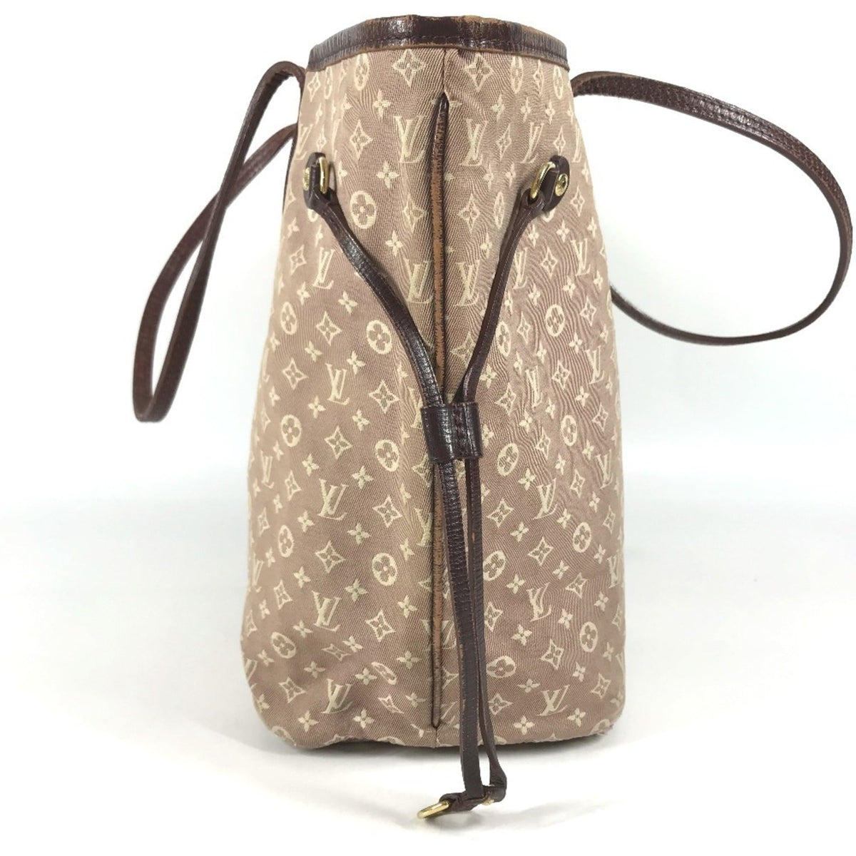 Louis Vuitton Red Color Sepia Monogram Idylle Shoulder Bag Tote Bag (Pre-Owned)