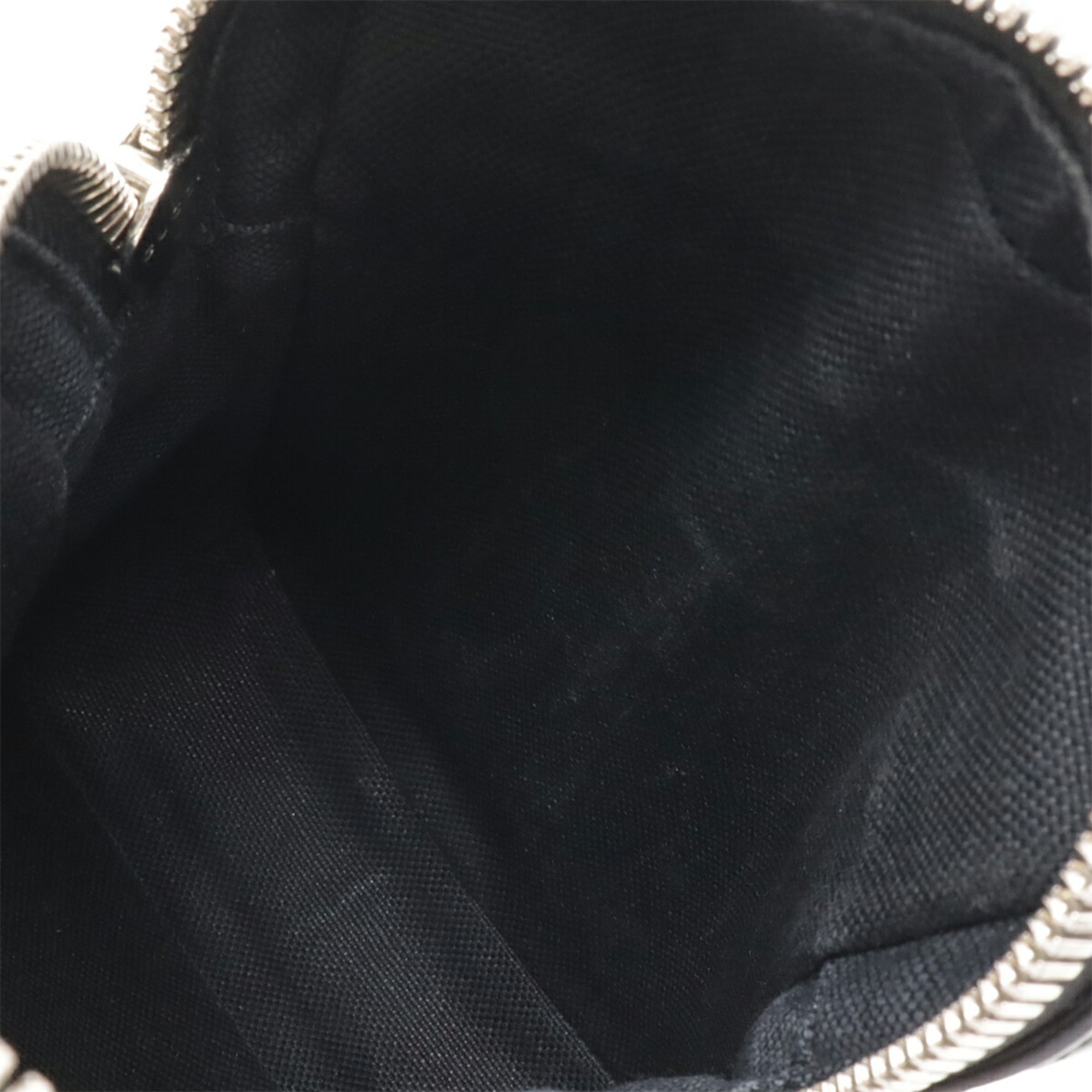 Gucci Black Dark Gray Navy Red Color Gg Supreme Canvas Pvc Coated Canvas Leather Messenger Bag Pochette Shoulder Bag (Pre-Owned)