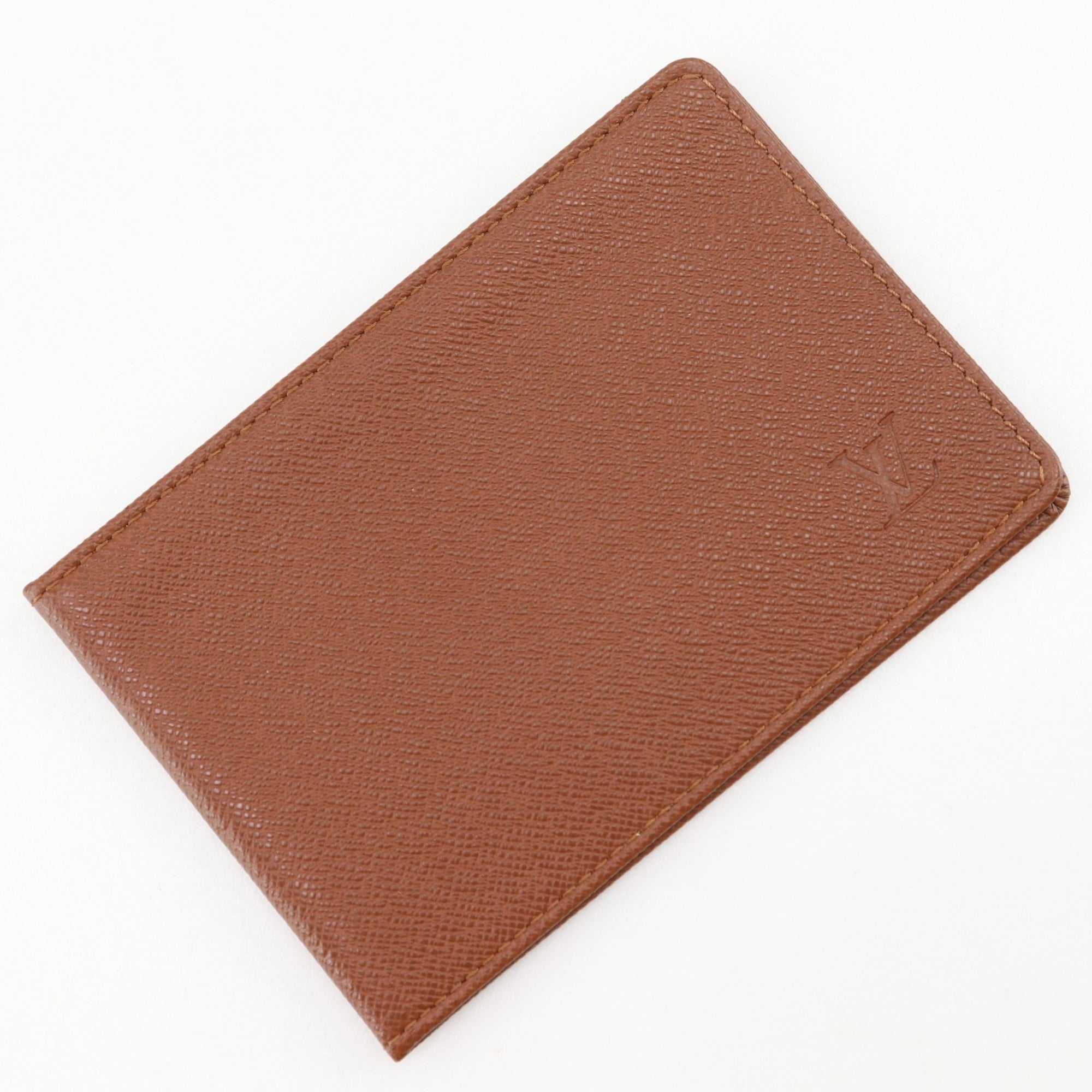 Louis Vuitton Brown Monogram Canvas Wallet (Tri-Fold) (Pre-Owned)