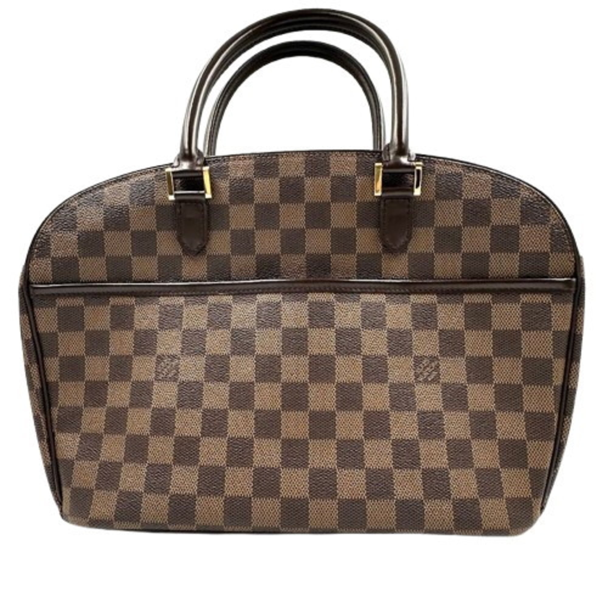 Louis Vuitton Damier Brown Pvc Handbag (Pre-Owned)