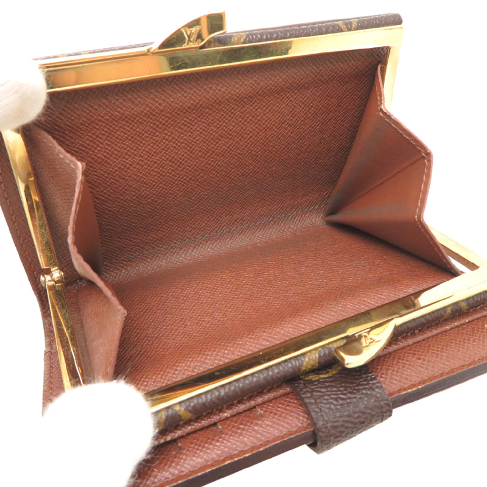 Louis Vuitton Brown Monogram Wallet (Bi-Fold) (Pre-Owned)