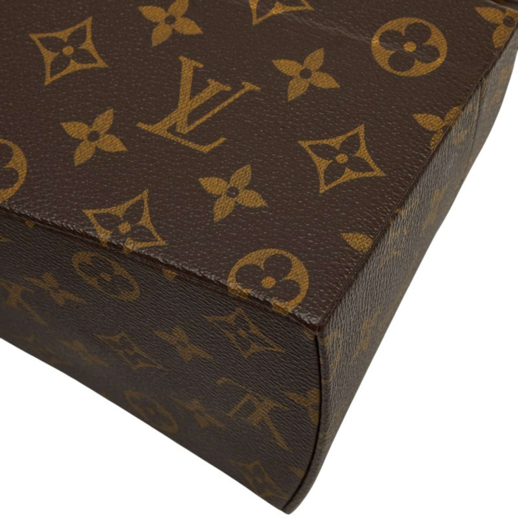 Louis Vuitton Brown Pvc Leather Shoulder Bag (Pre-Owned)