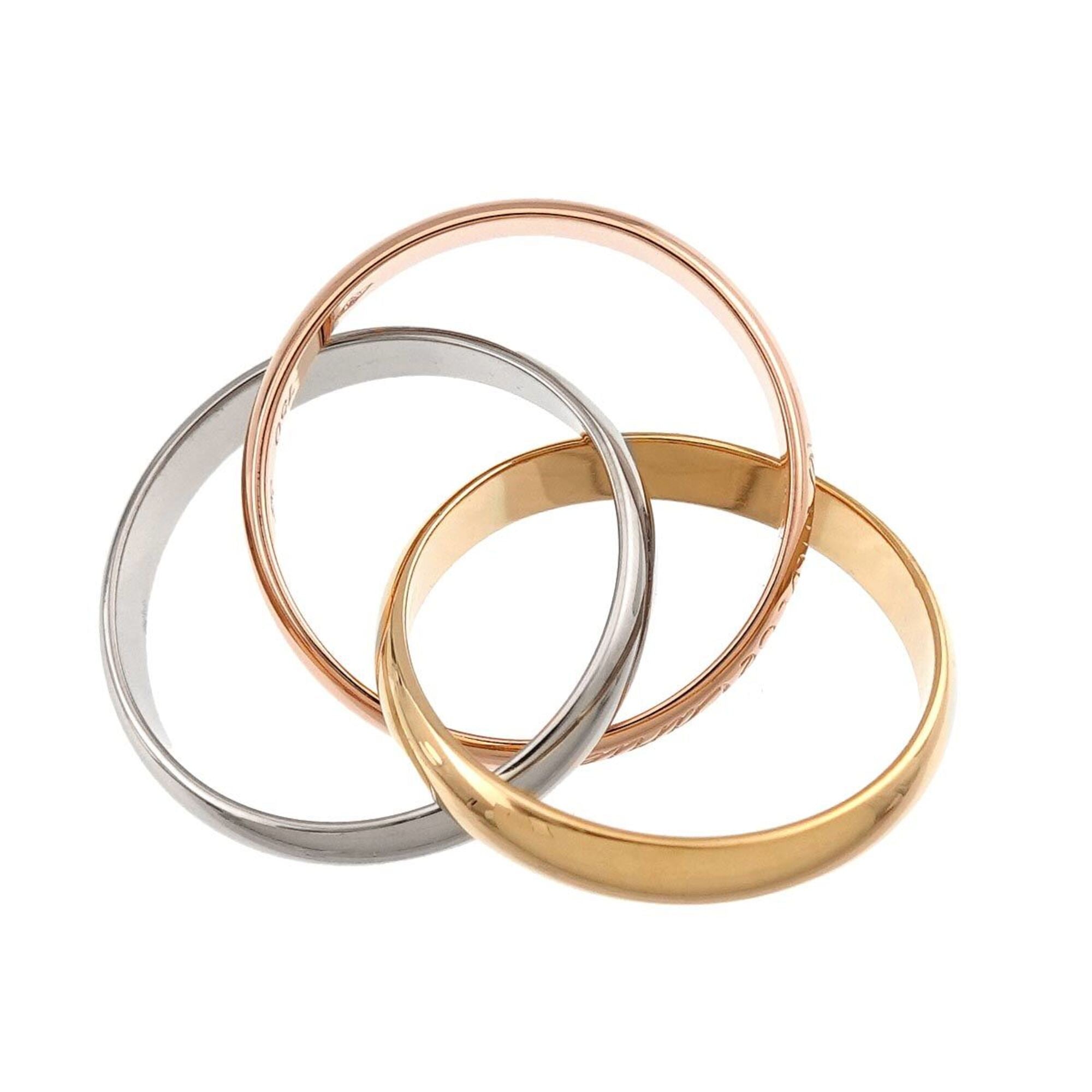 Cartier Yellow Gold (18K) Pink Gold (18K) White Gold (18K) Band Ring (Pre-Owned)