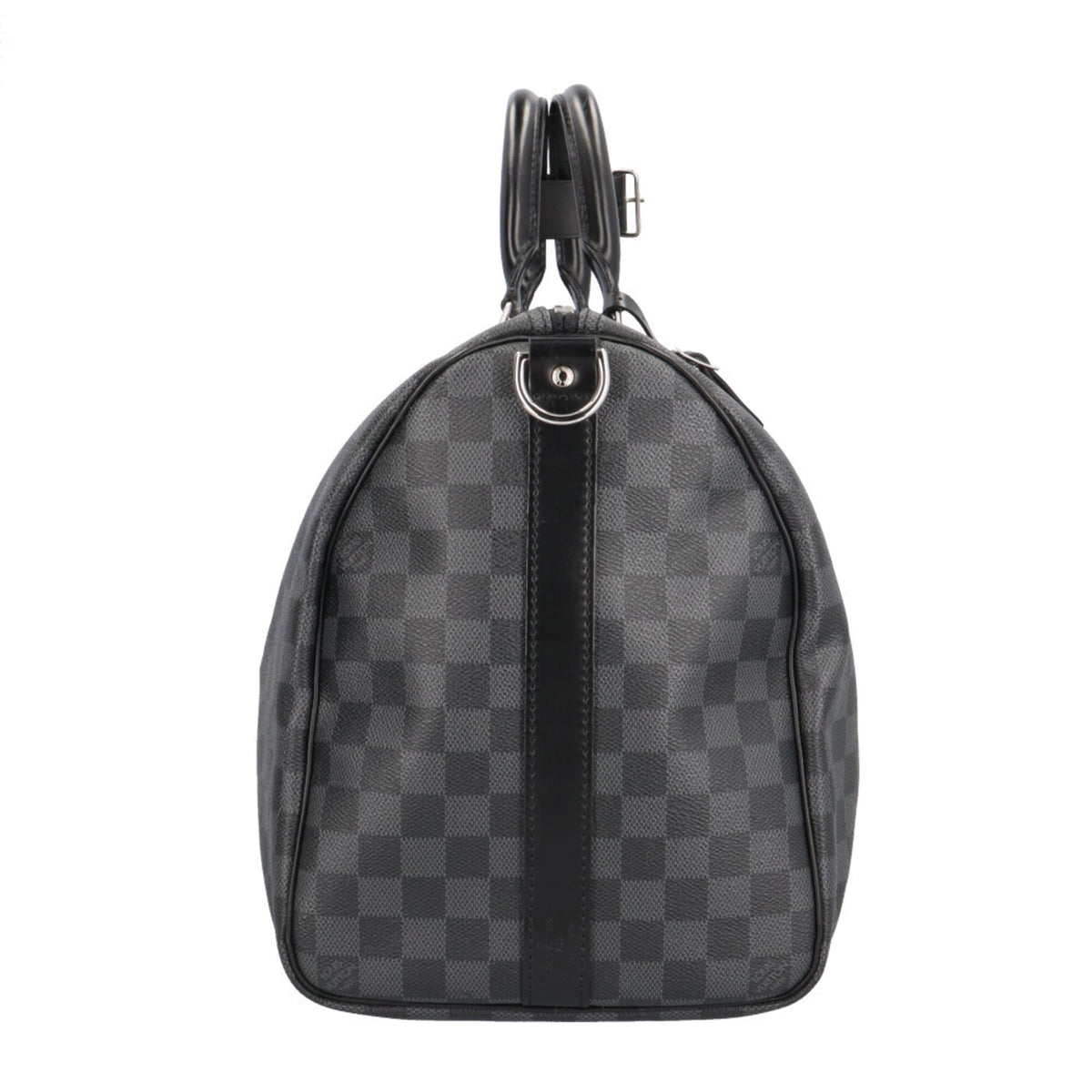 Louis Vuitton Damier Graphite Black Gray Damier Graphite Boston Bag (Pre-Owned)