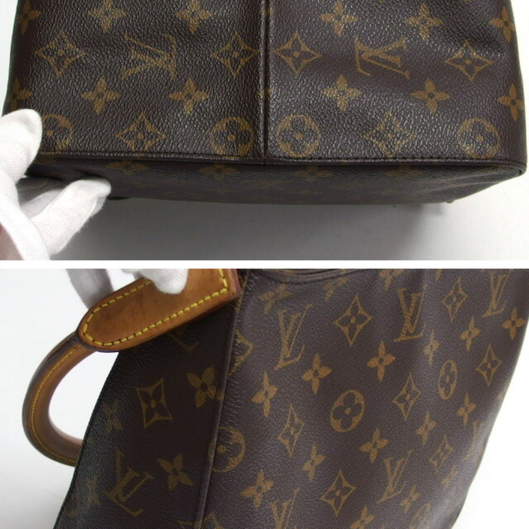 Louis Vuitton Monogram Gold Monogram Shoulder Bag (Pre-Owned)