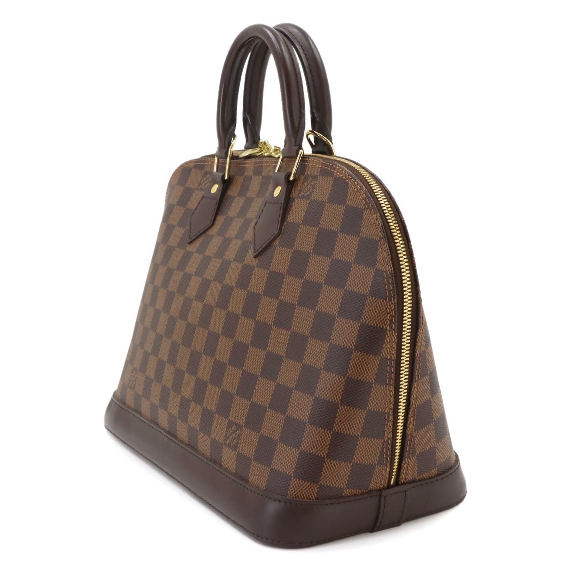 Louis Vuitton Brown Damier Canvas Ebene Damier Canvas Handbag (Pre-Owned)