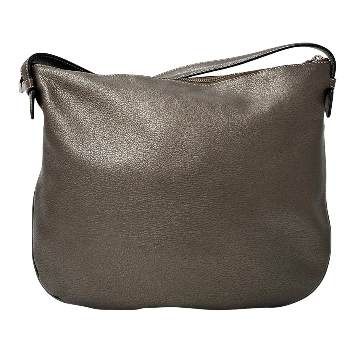 Loewe Brown Metallic Leather Handbag Shoulder Bag (Pre-Owned)