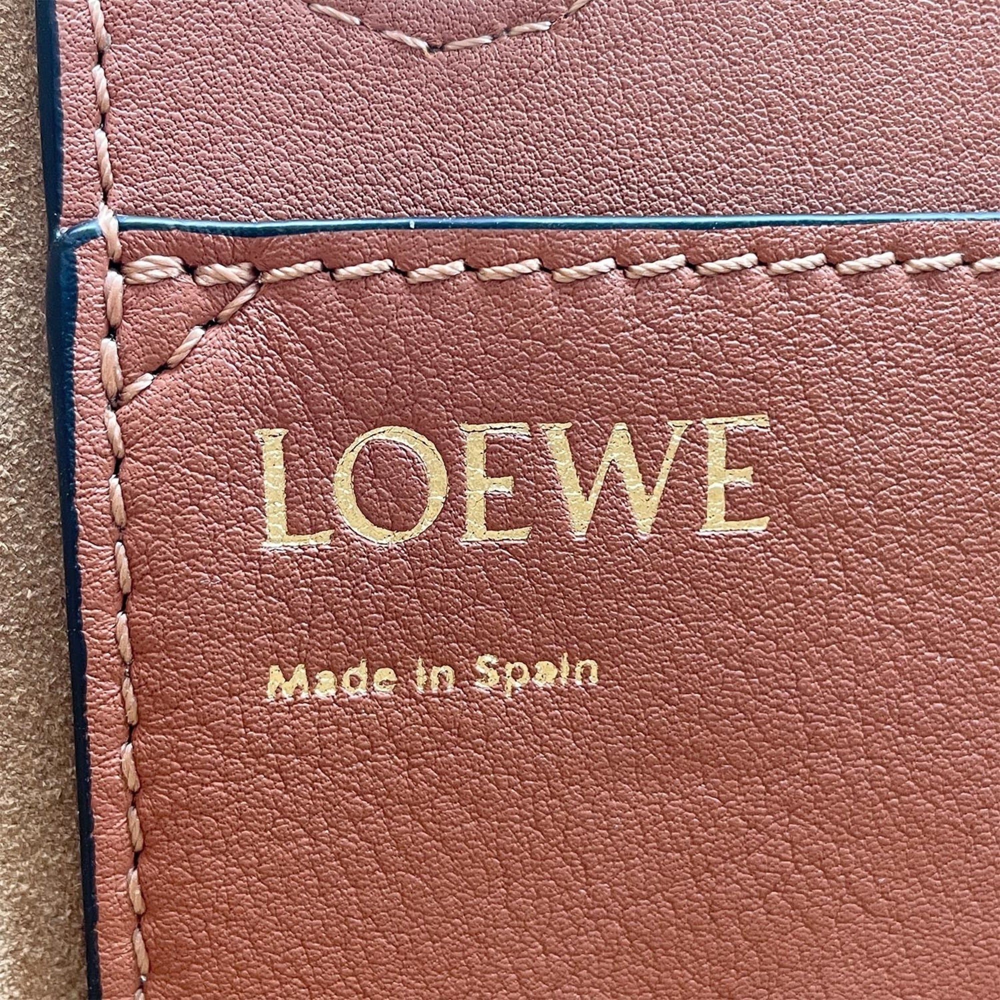 Loewe Brown Leather Shoulder Bag (Pre-Owned)