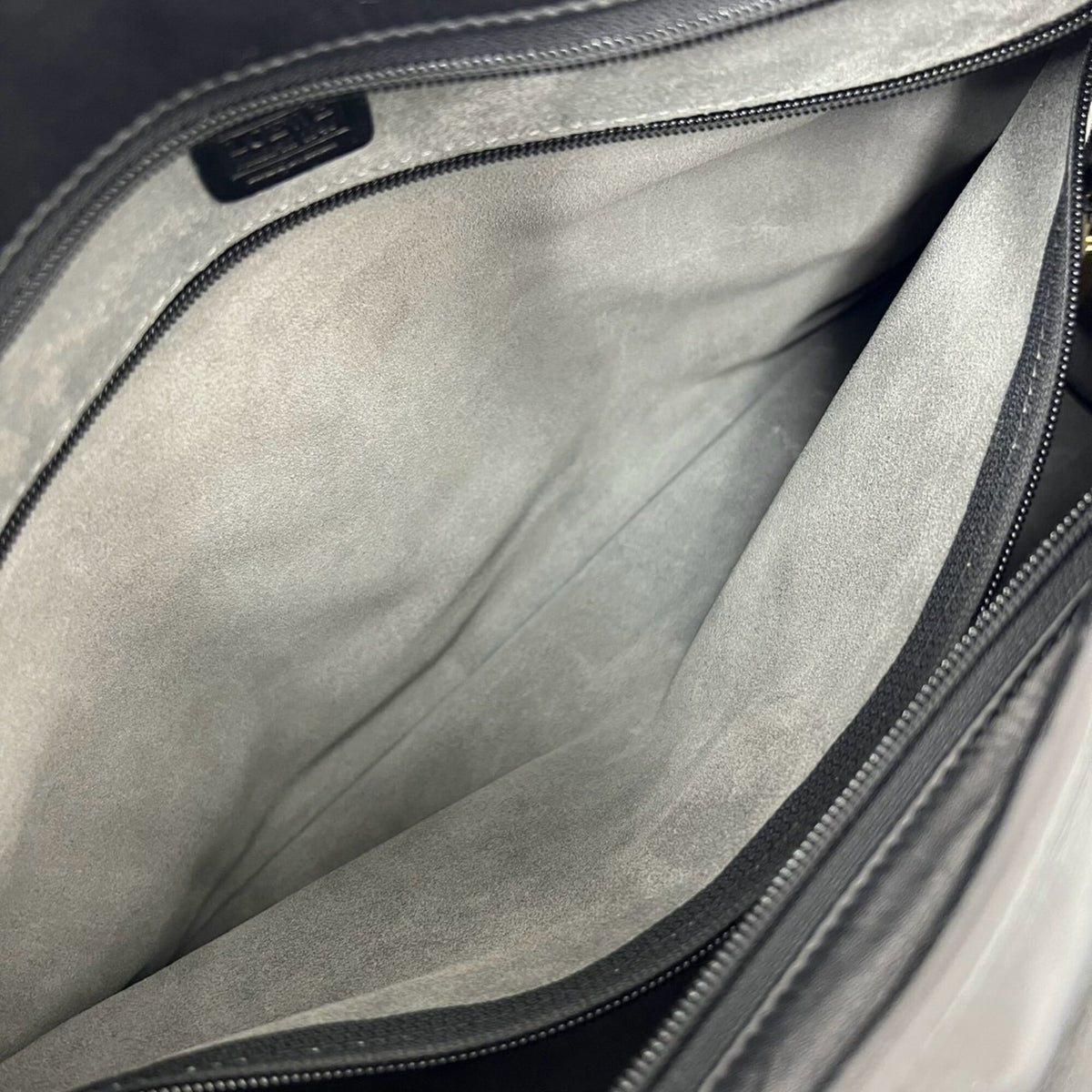Loewe Black Leather Boston Bag Handbag (Pre-Owned)