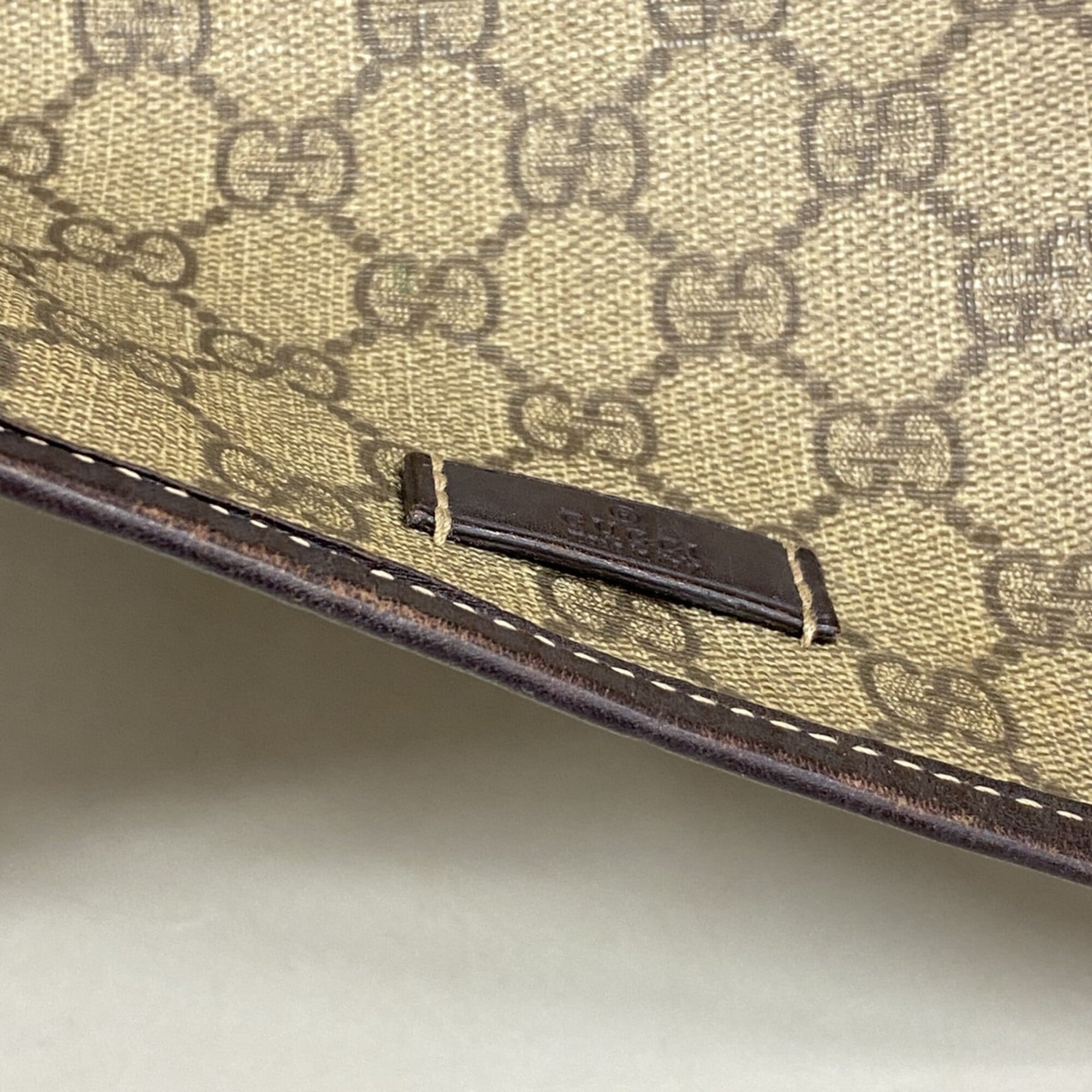 Gucci Brown Pvc Shoulder Bag (Pre-Owned)