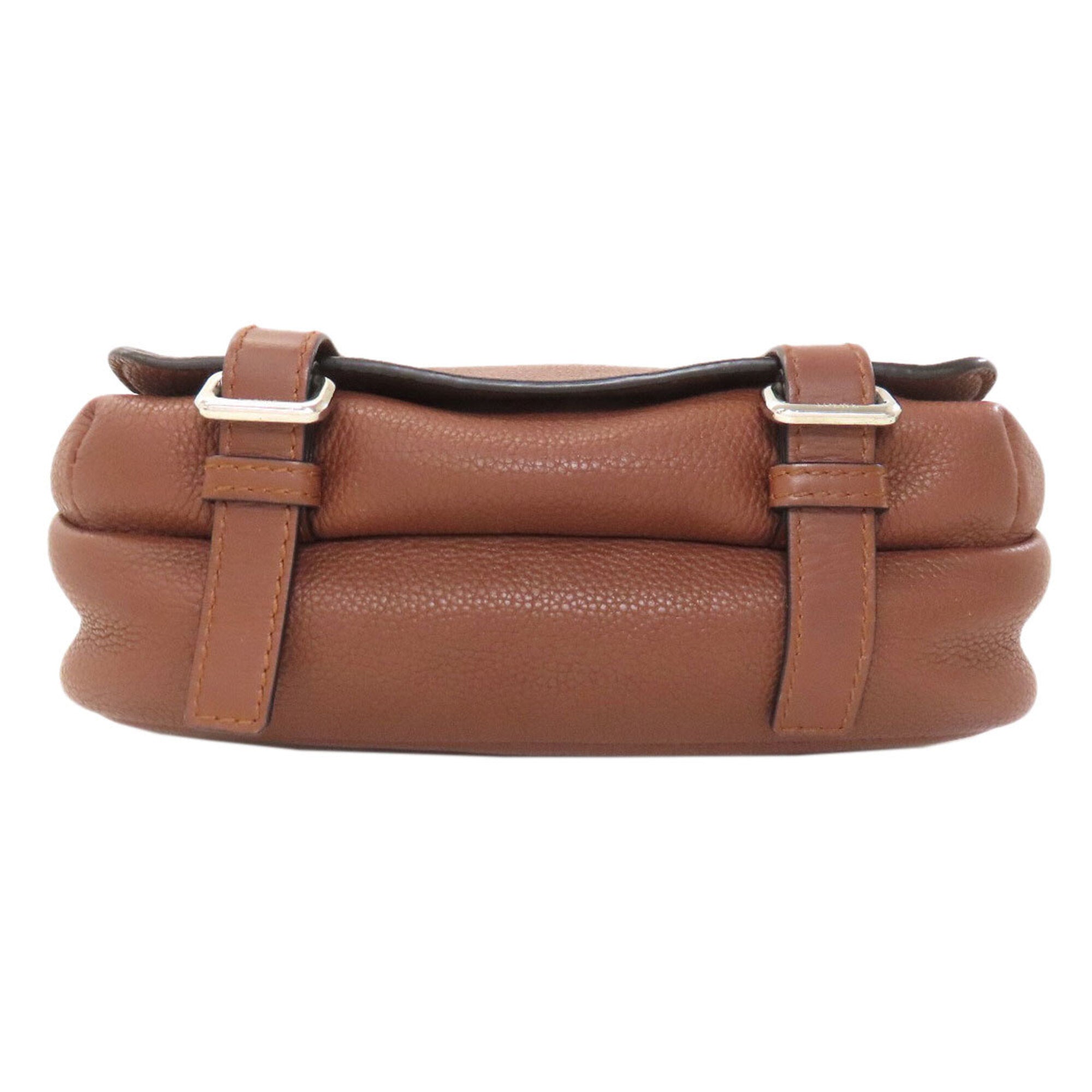 Loewe Brown Leather Shoulder Bag (Pre-Owned)