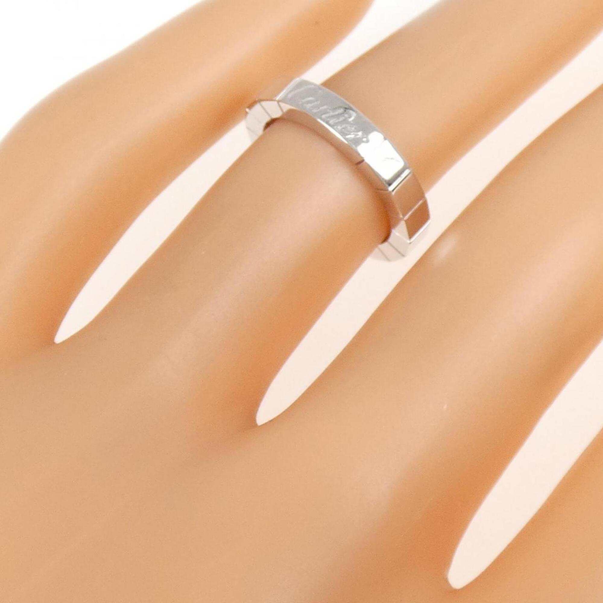 Cartier White Gold White Gold (18K) Band Ring (Pre-Owned)