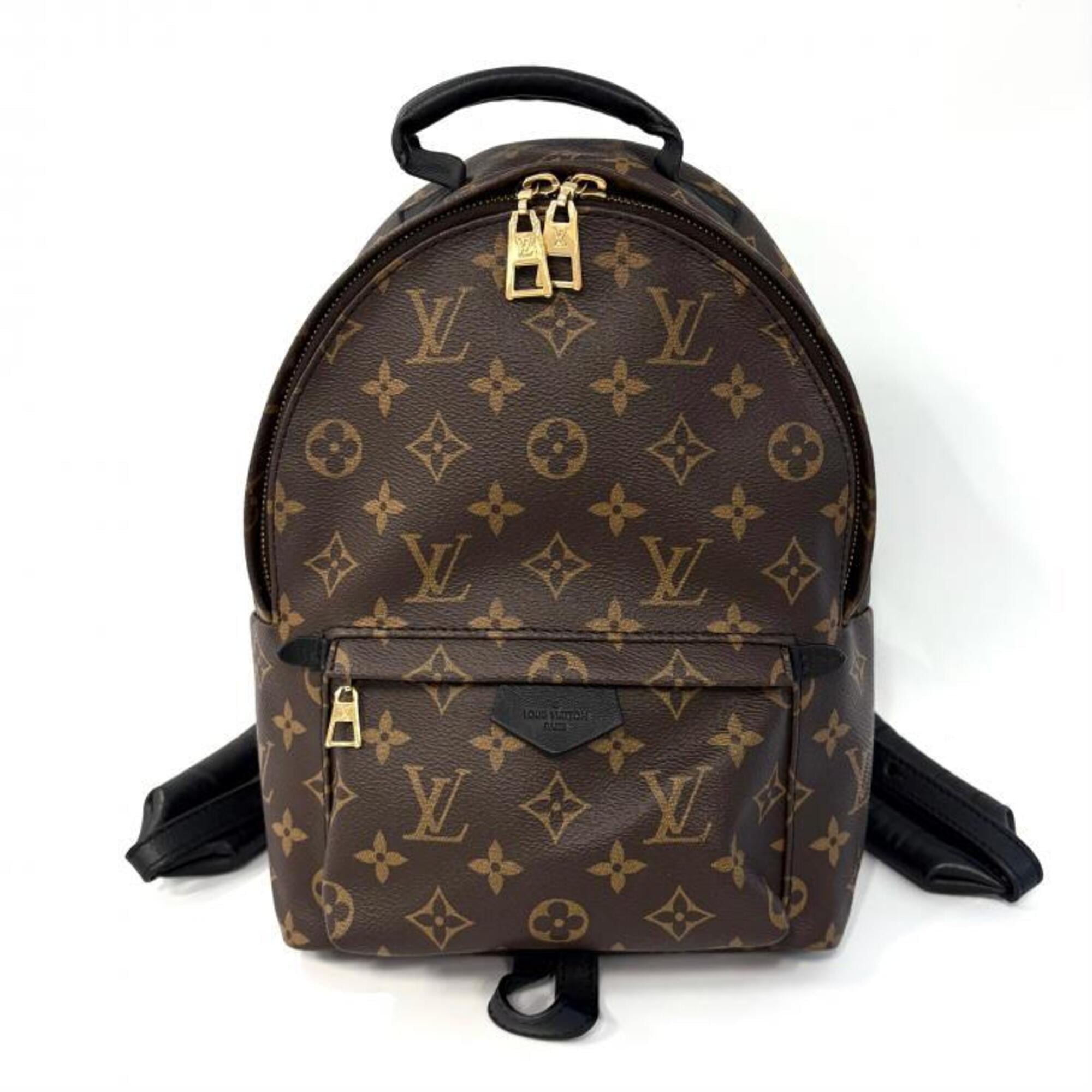 Louis Vuitton Black Brown Monogram Monogram Backpack (Pre-Owned)