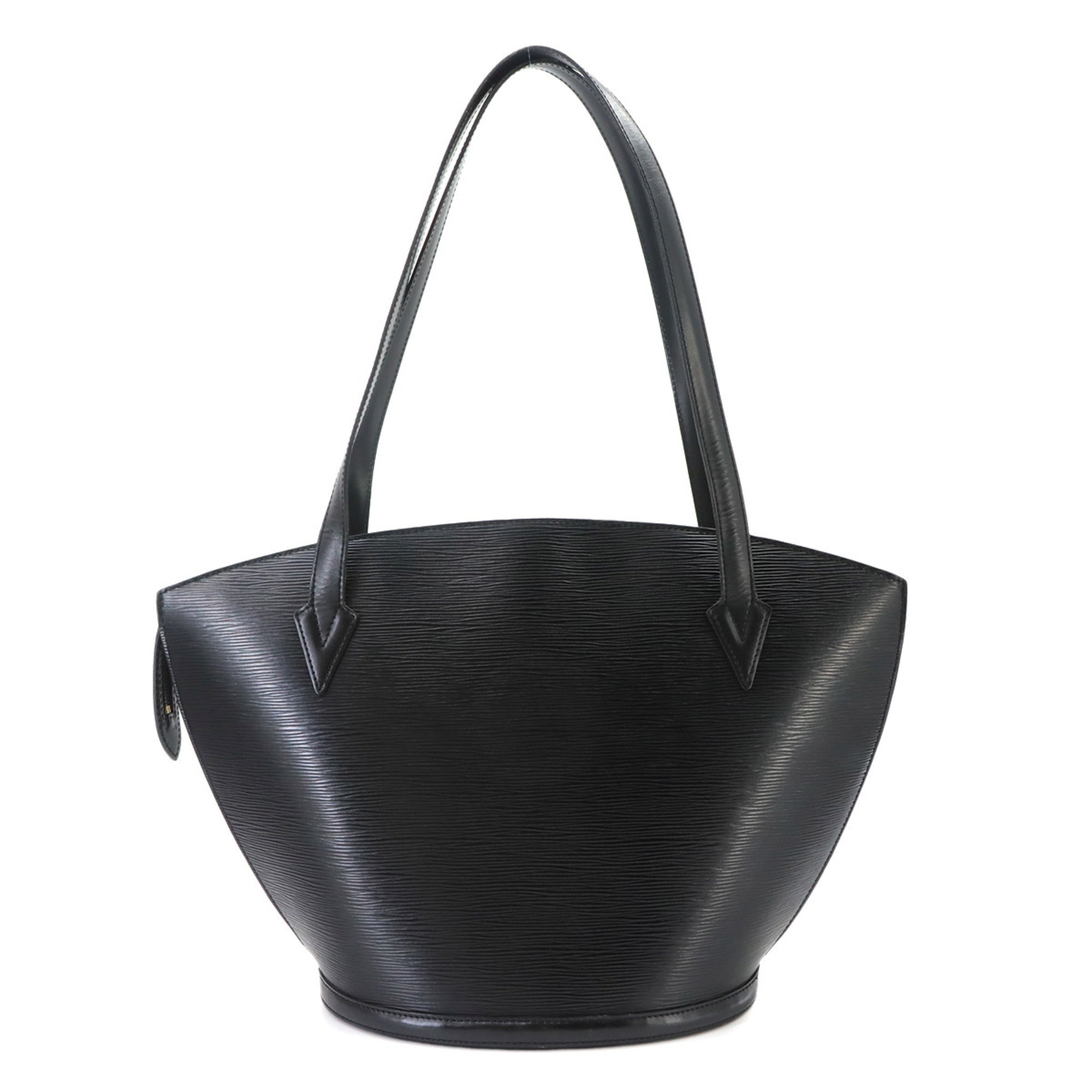 Louis Vuitton Epi Black Noir Epi Leather Handbag Tote Bag (Pre-Owned)