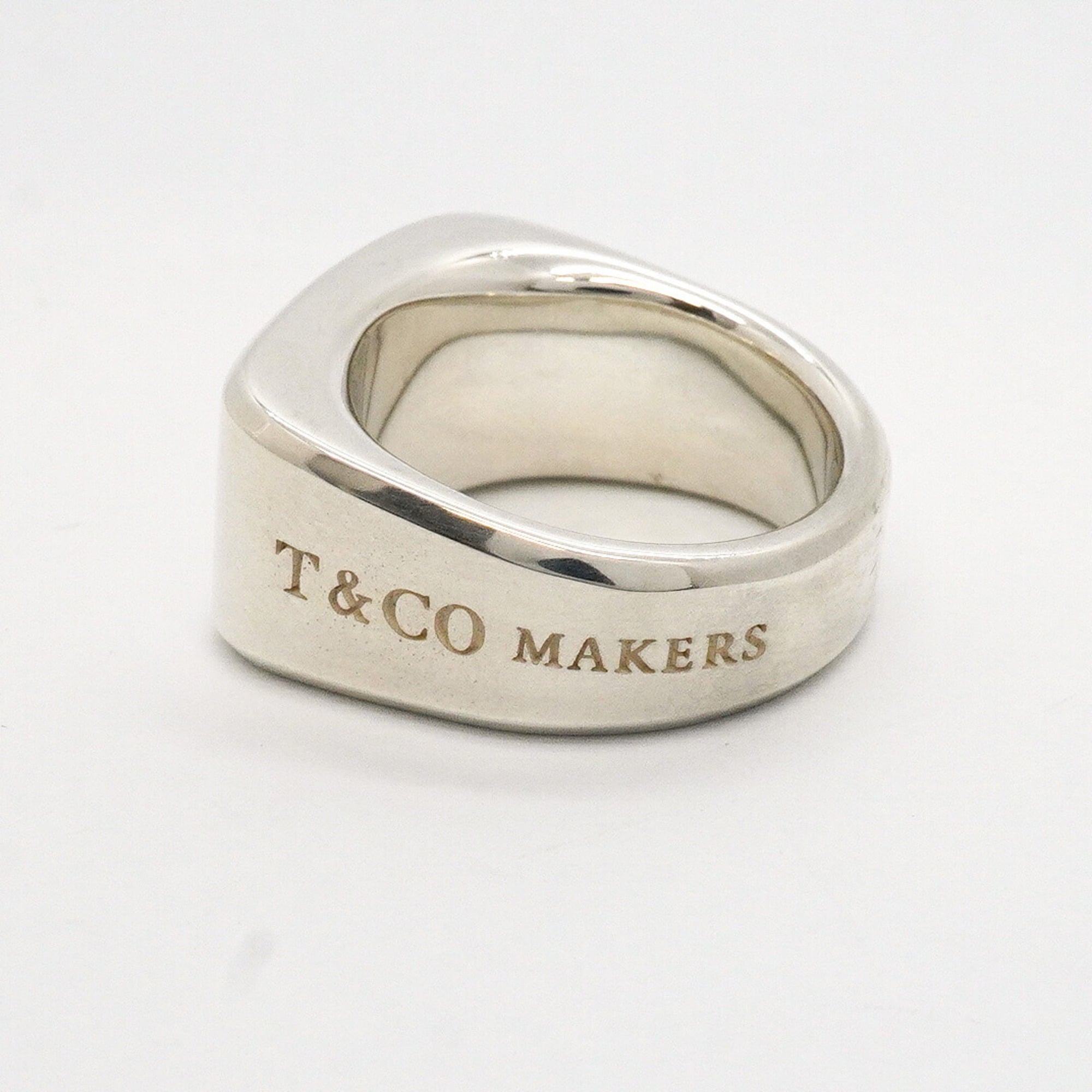 Tiffany Silver 925 Band Ring (Pre-Owned)