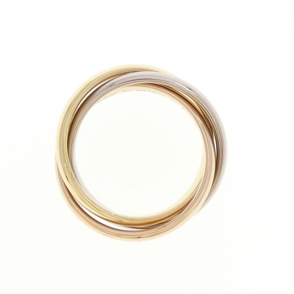 Cartier Trinity Yellow Gold (18K) Pink Gold (18K) White Gold (18K) Band Ring (Pre-Owned)