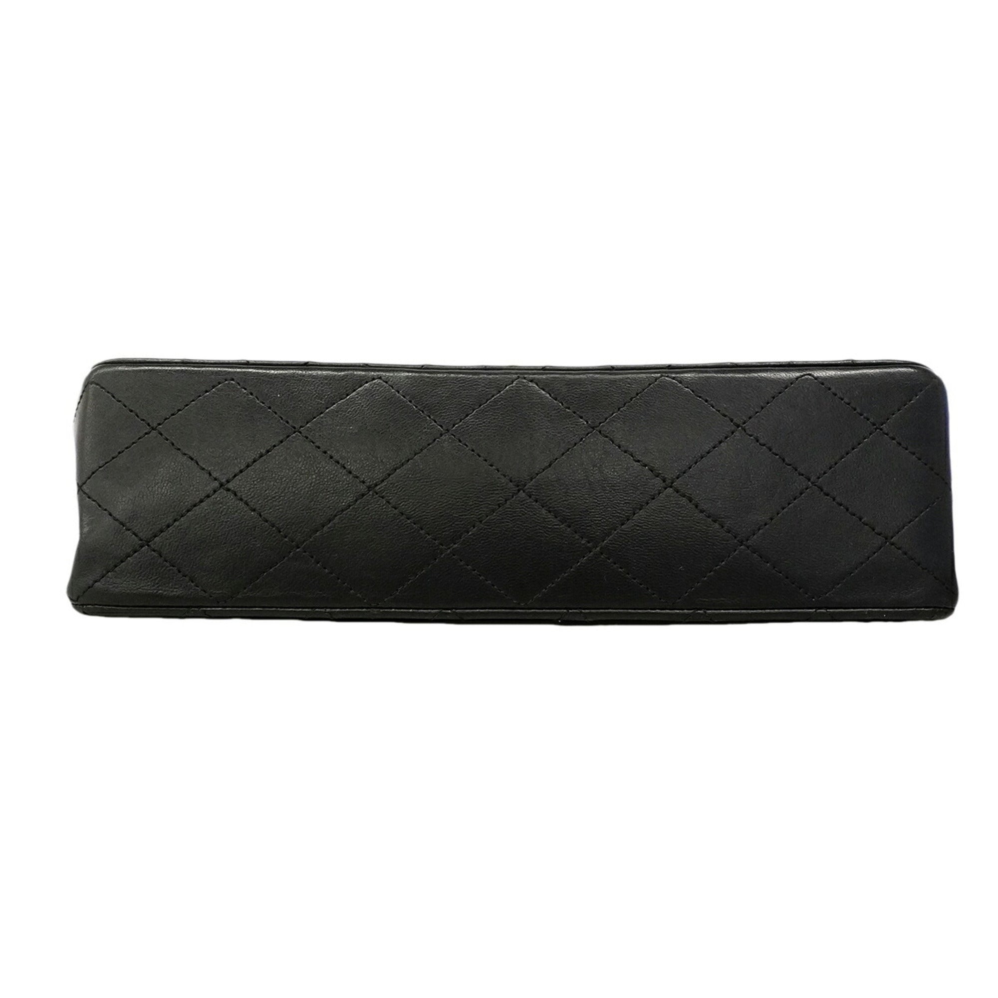 Chanel Black Leather Shoulder Bag (Pre-Owned)