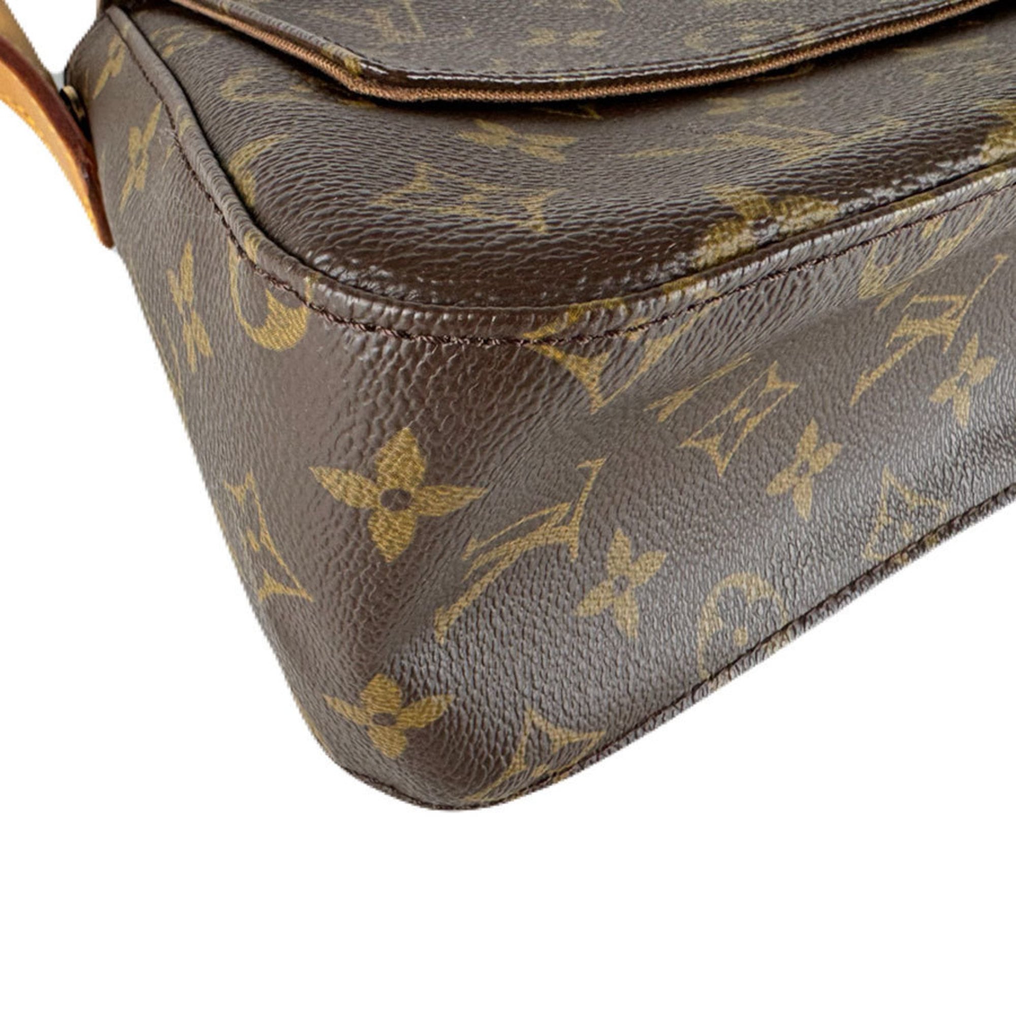 Louis Vuitton Brown Monogram Monogram Shoulder Bag (Pre-Owned)