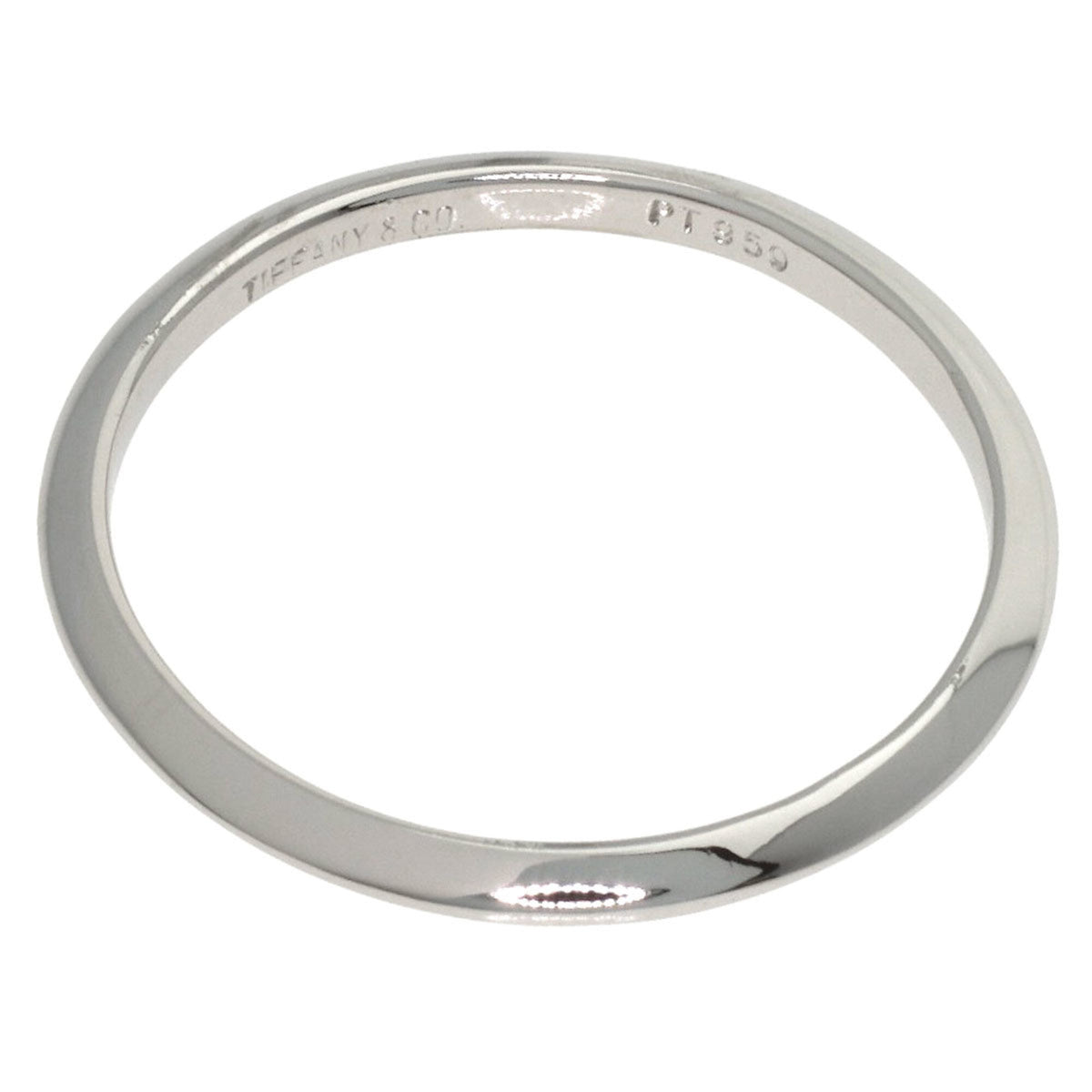 Tiffany Platinum 950 Band Ring (Pre-Owned)