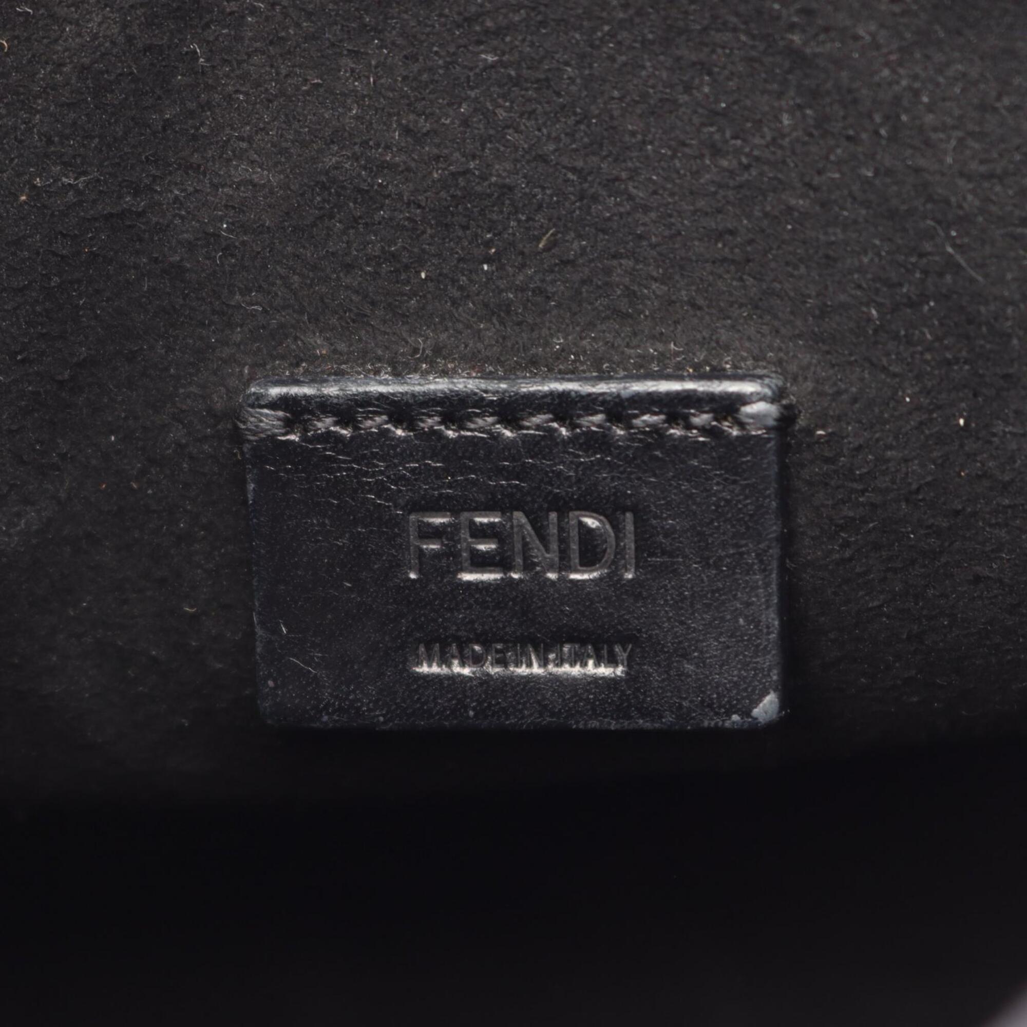 Fendi Black Leather Handbag (Pre-Owned)