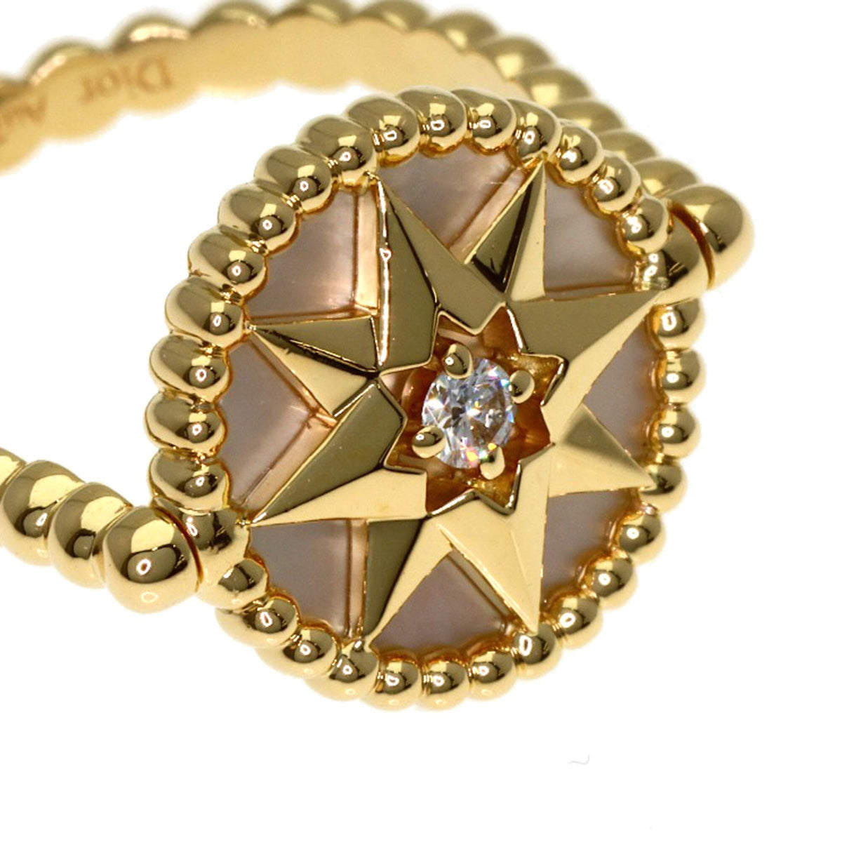 Christian Dior Yellow Gold (18K) Band Ring (Pre-Owned)