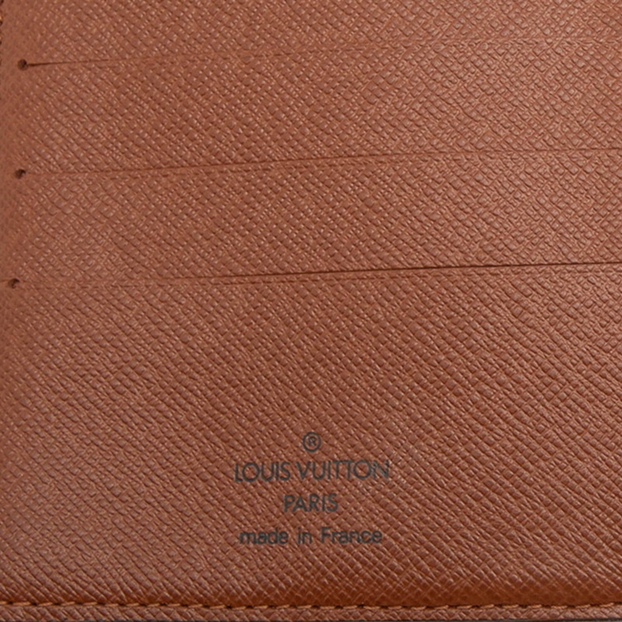 Louis Vuitton Brown Monogram Pvc Leather Wallet (Bi-Fold) (Pre-Owned)